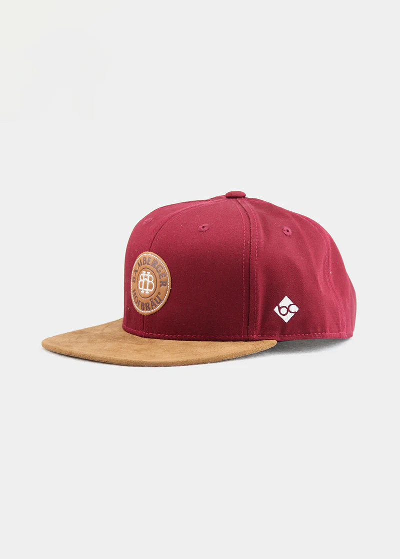 Cap "Bamberger Hofbräu" - rot (Snapback)
