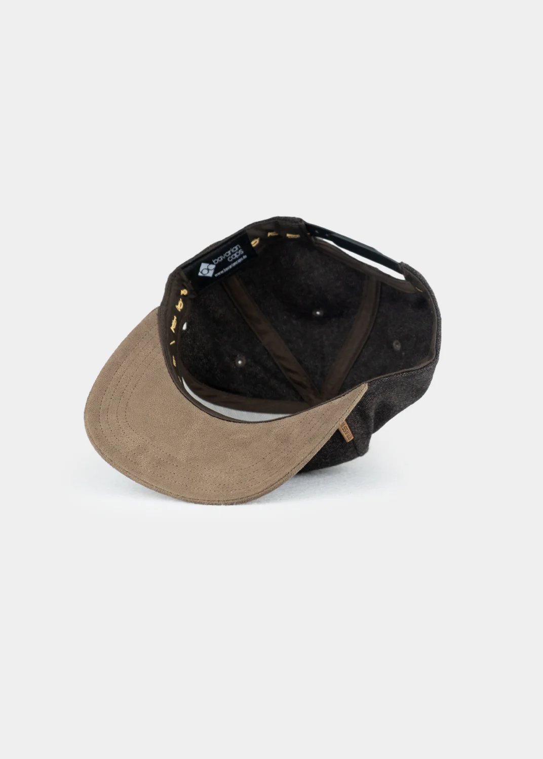Cap "Brasswiesn" - schwarzbraun (Snapback) - Image 3