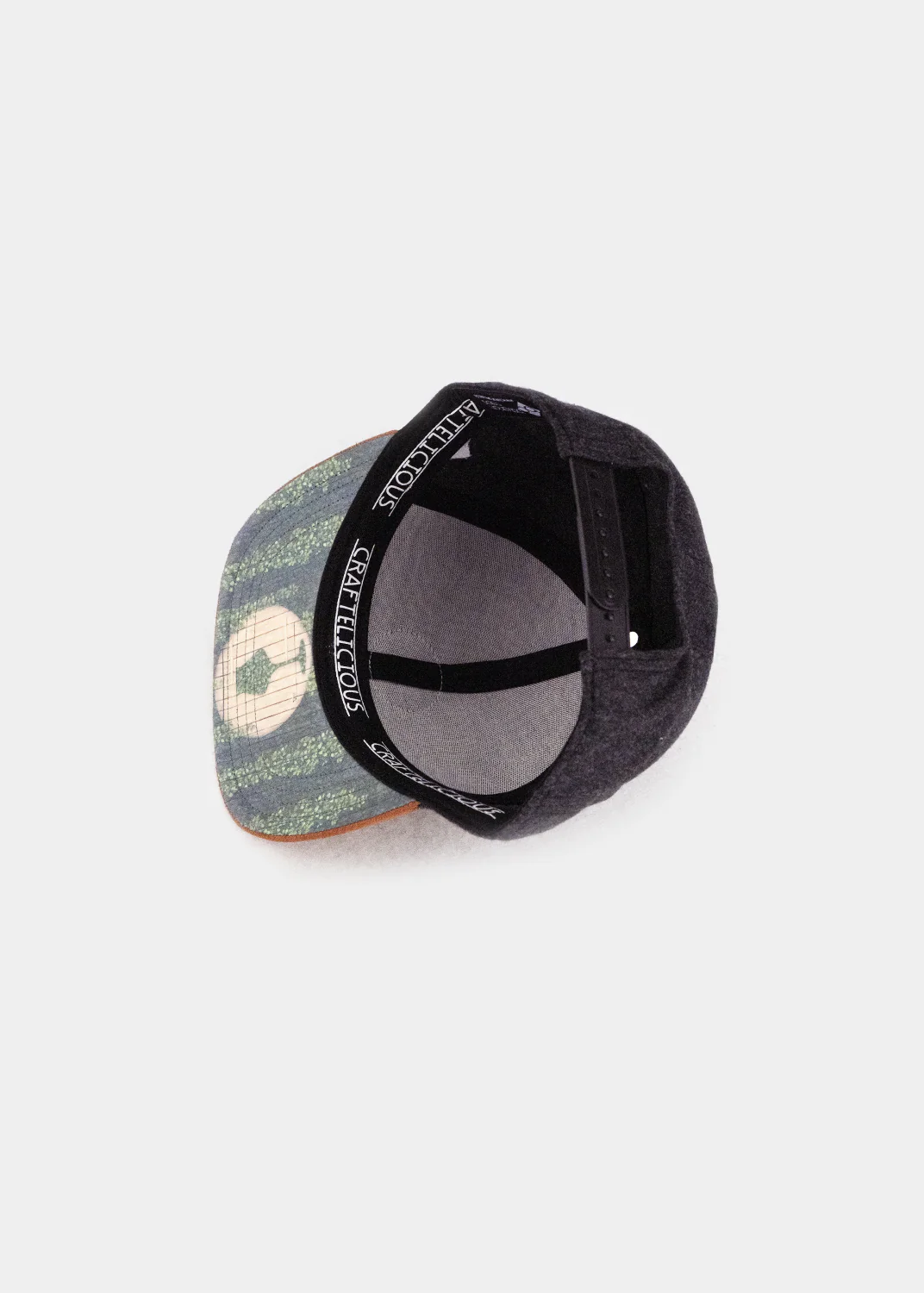 Cap "Craftelicious" - dunkelgrau (Snapback) - Image 3