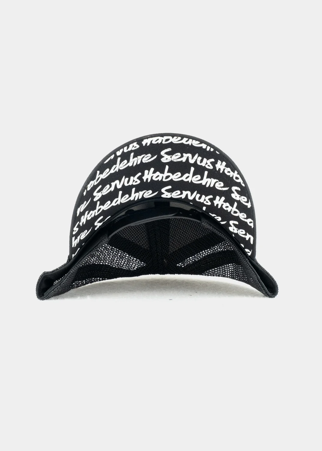 Cap "DeSchoWieda: Servus Habedehre" - schwarz (Curved) - Image 4