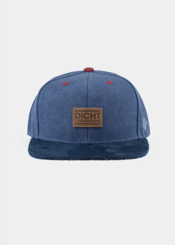 Cap "dicht&ergreifend: Kanvas" - blau (Snapback) - Image 2