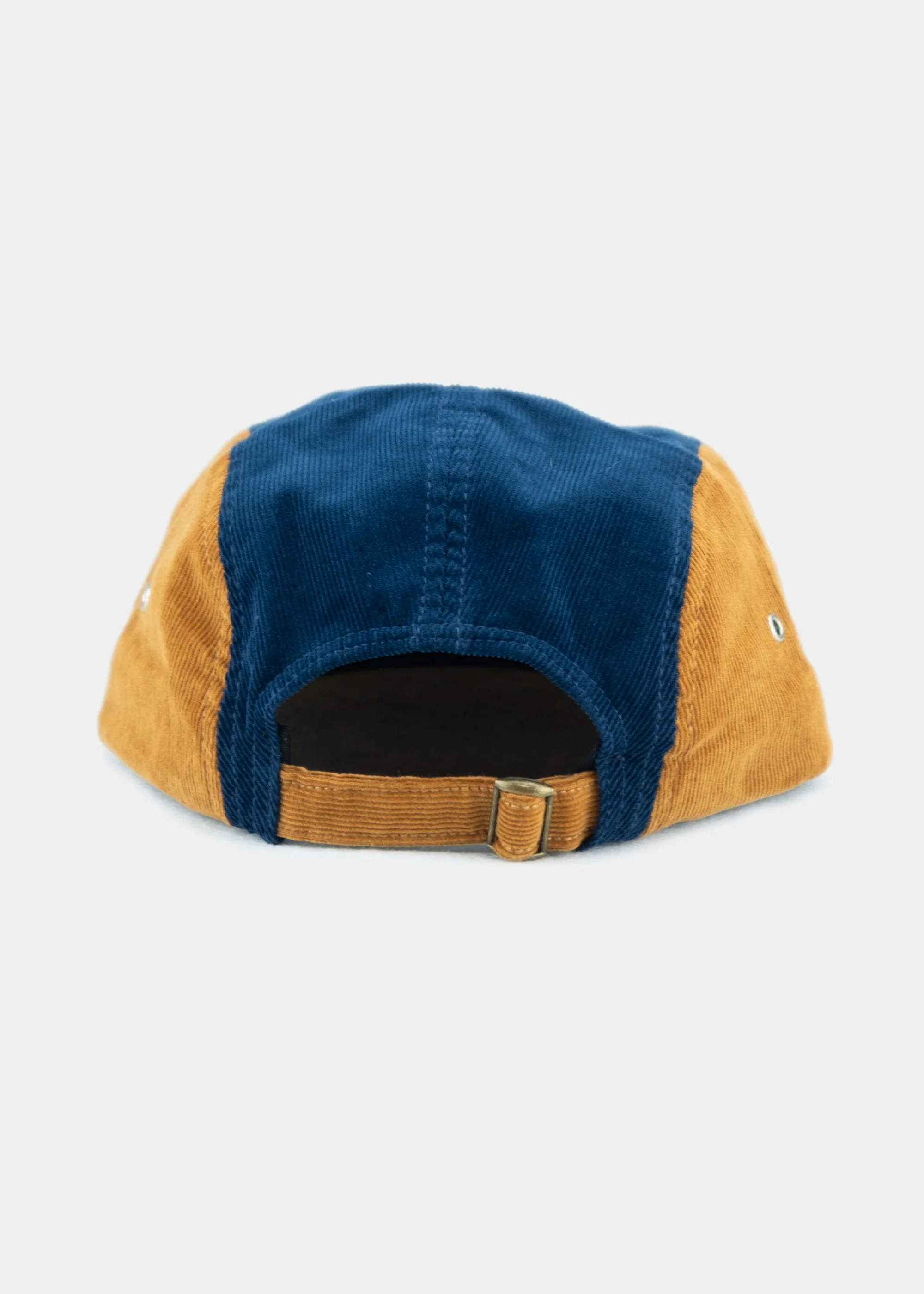 Cap "dicht&ergreifend: Kord" - blau/braun (5-Panel) - Image 4