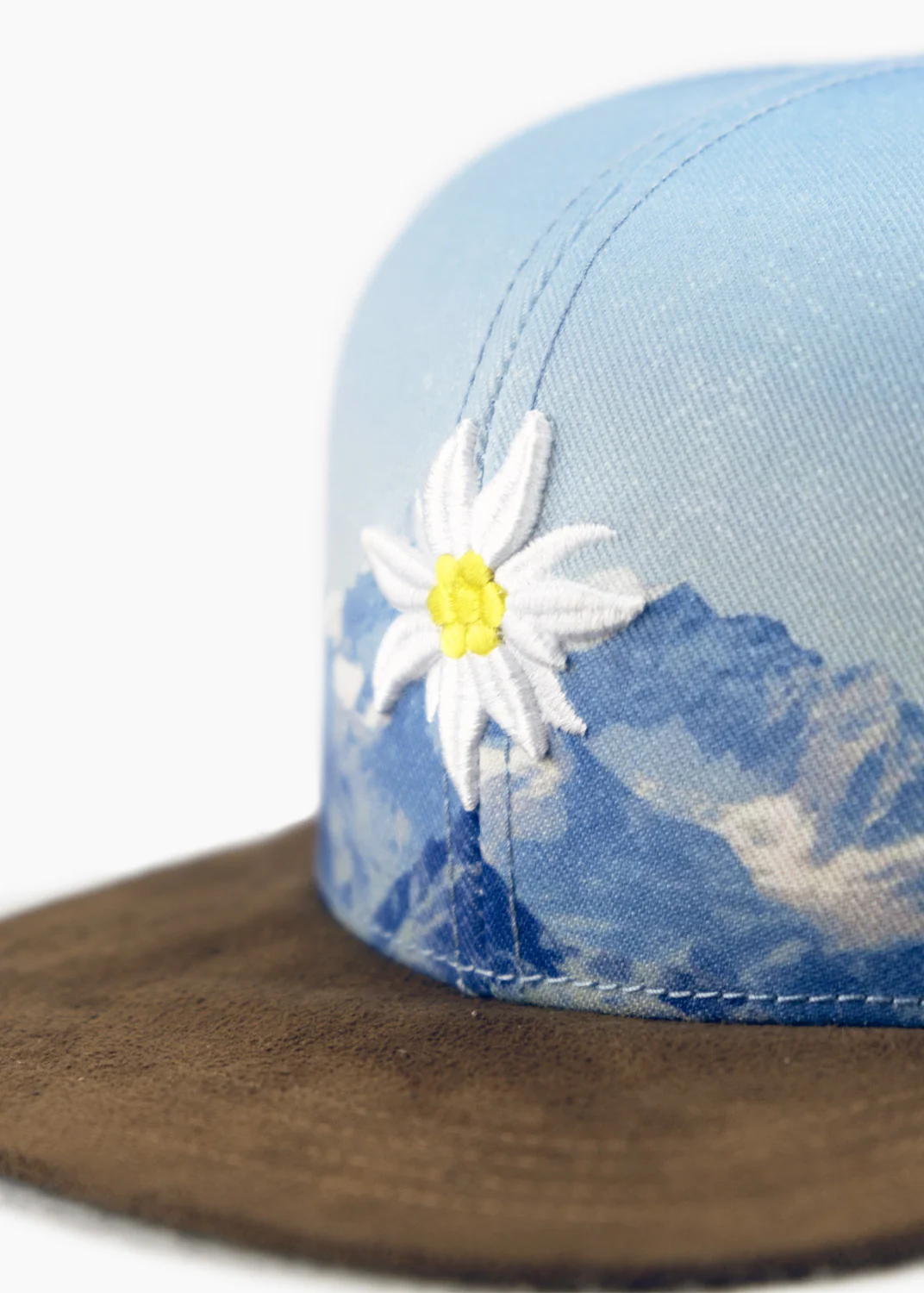 Cap "Edelweiß Bergliebe" - hellblau (Snapback) - Image 2