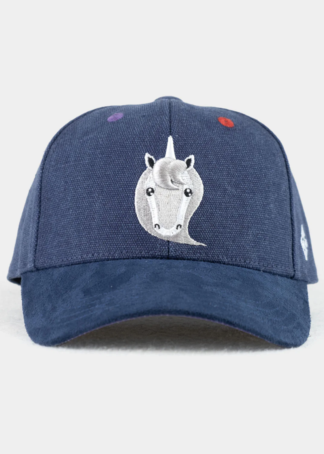 Cap "Einhorn" - dunkelblau (Kindercap Curved) - Image 2