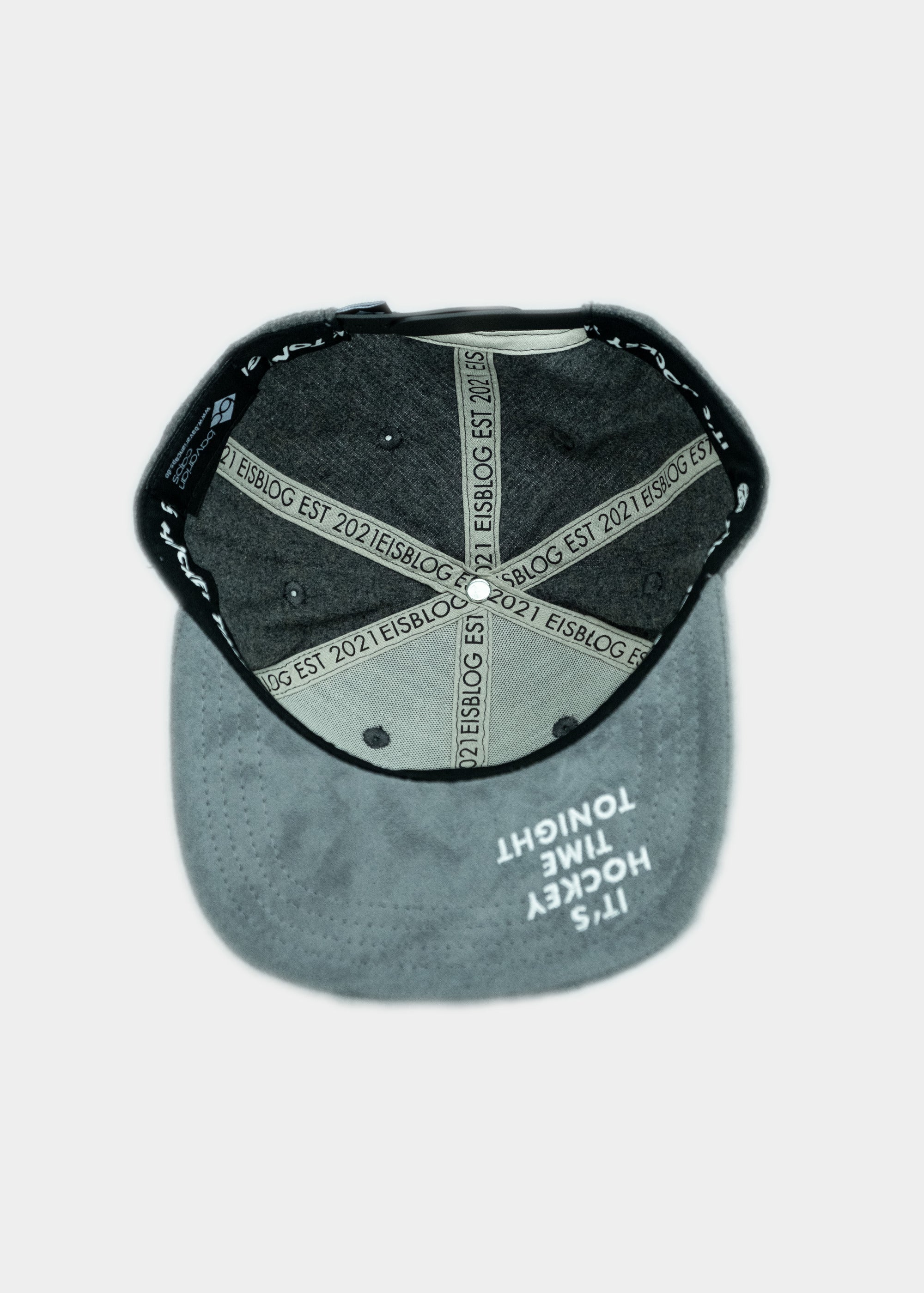 Cap "Eisblog" - dunkelgrau (Snapback) - Image 2