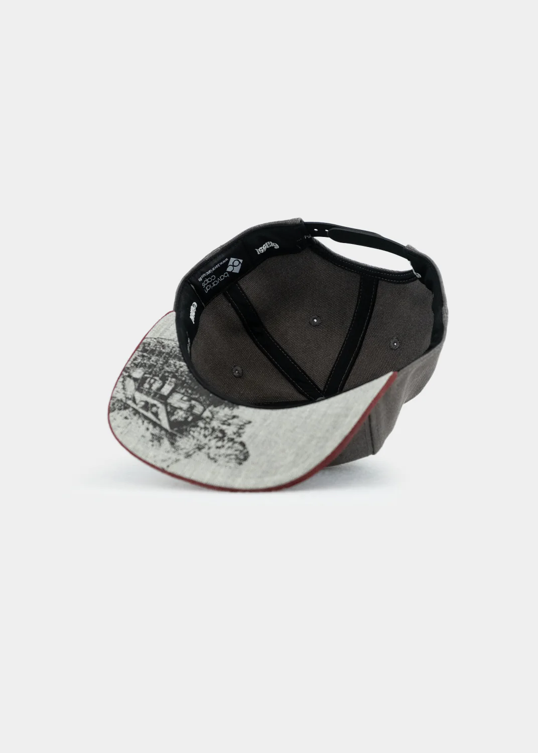 Cap "Grassl" - dunkelgrau (Snapback) - Image 3