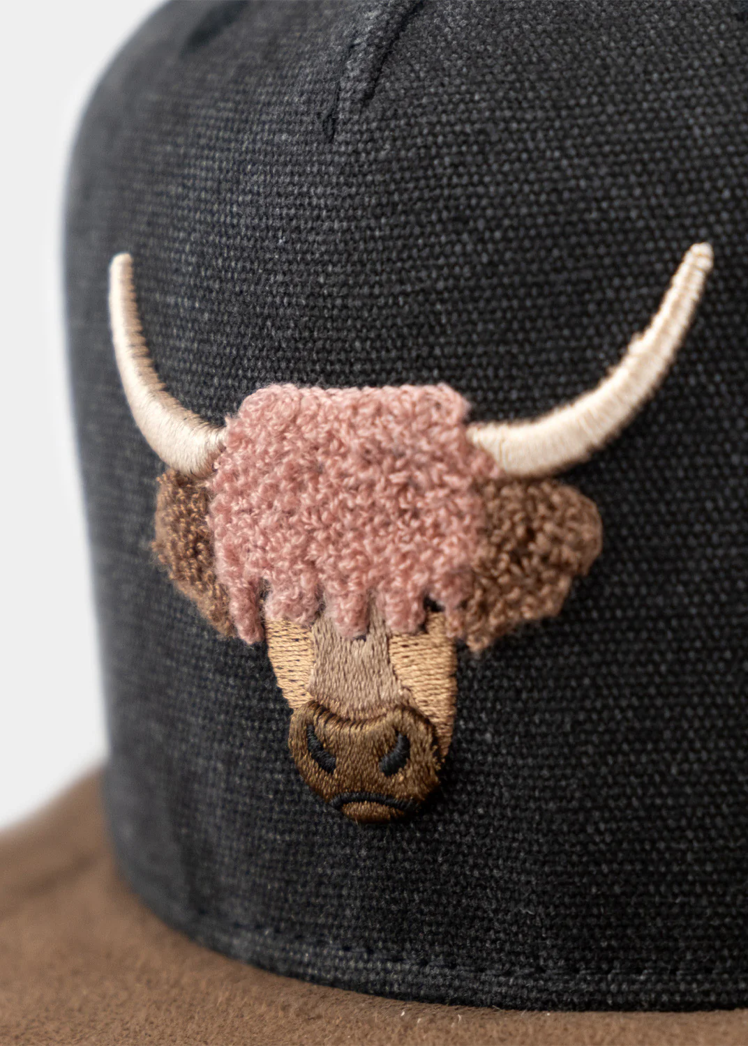 Cap "Hochlandrind" - grau (Snapback) - Image 2