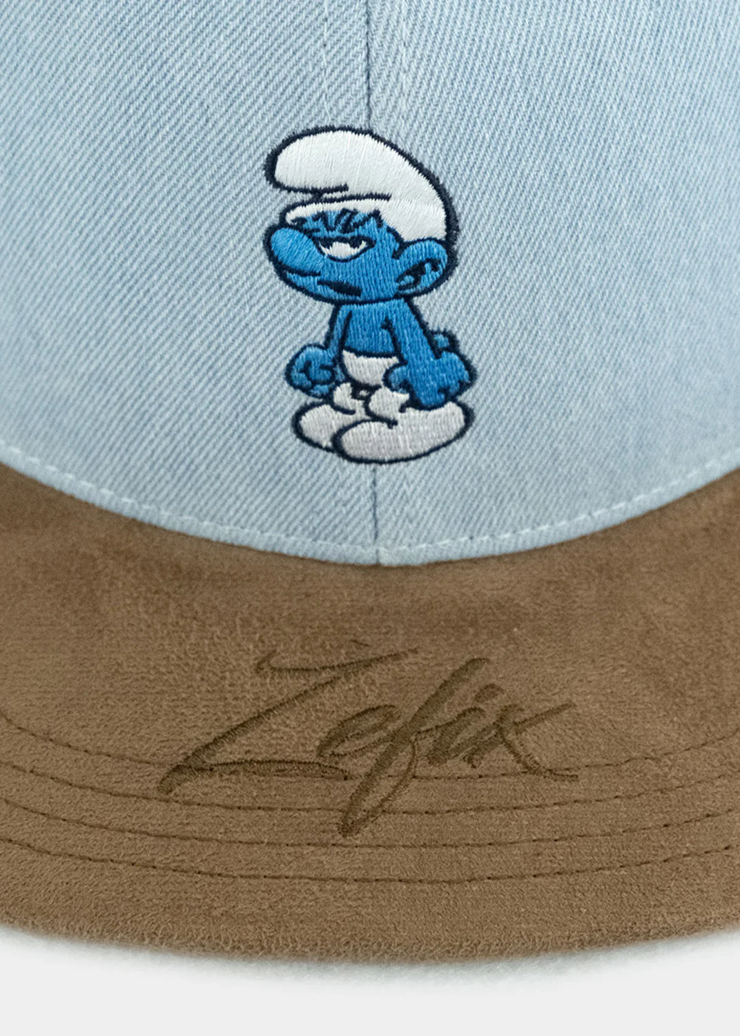 Cap "Muffi, Zefix" - hellblau (Snapback) - Image 3