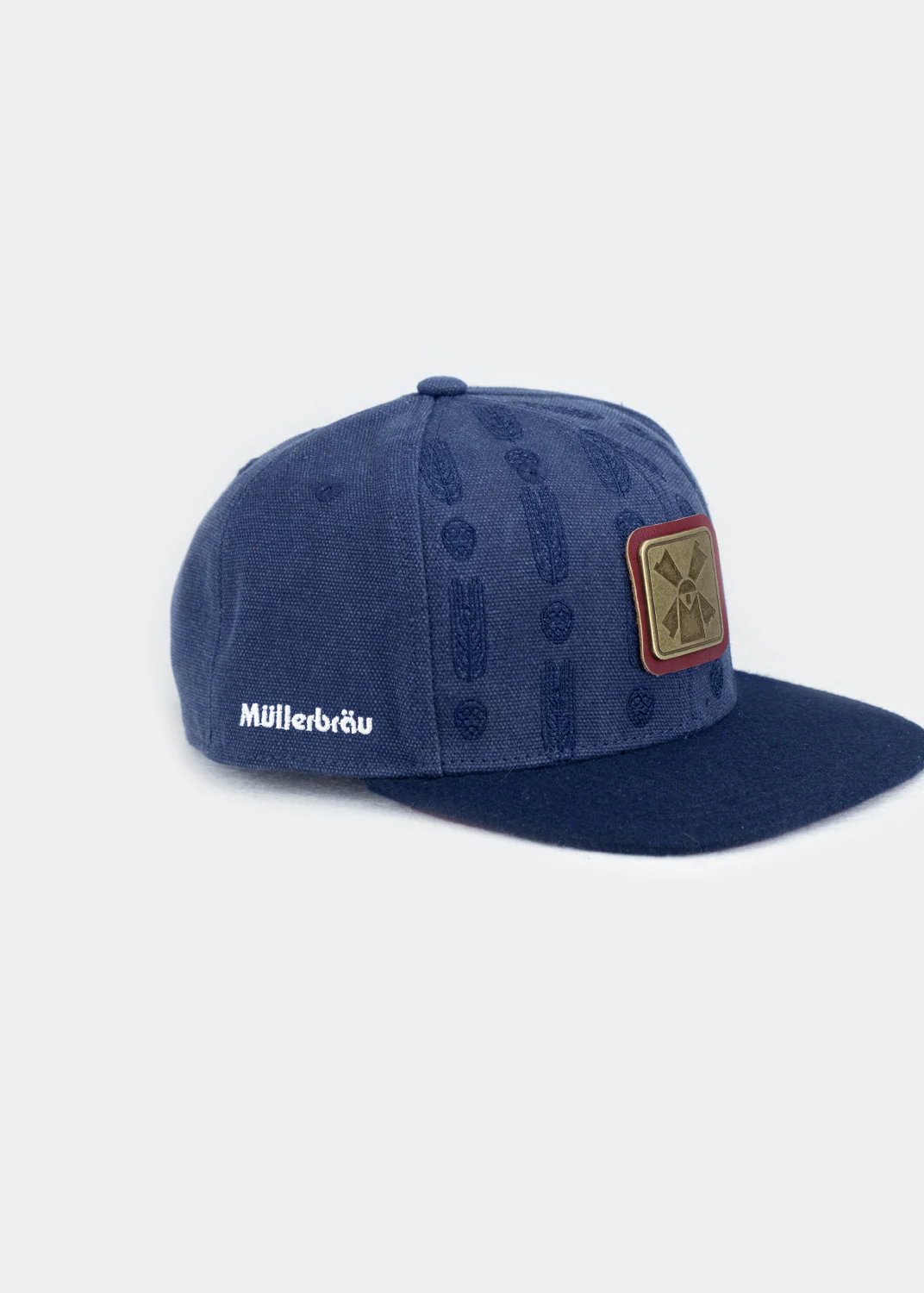 Cap "Müller-Bräu" - dunkelblau (Snapback) - Image 3