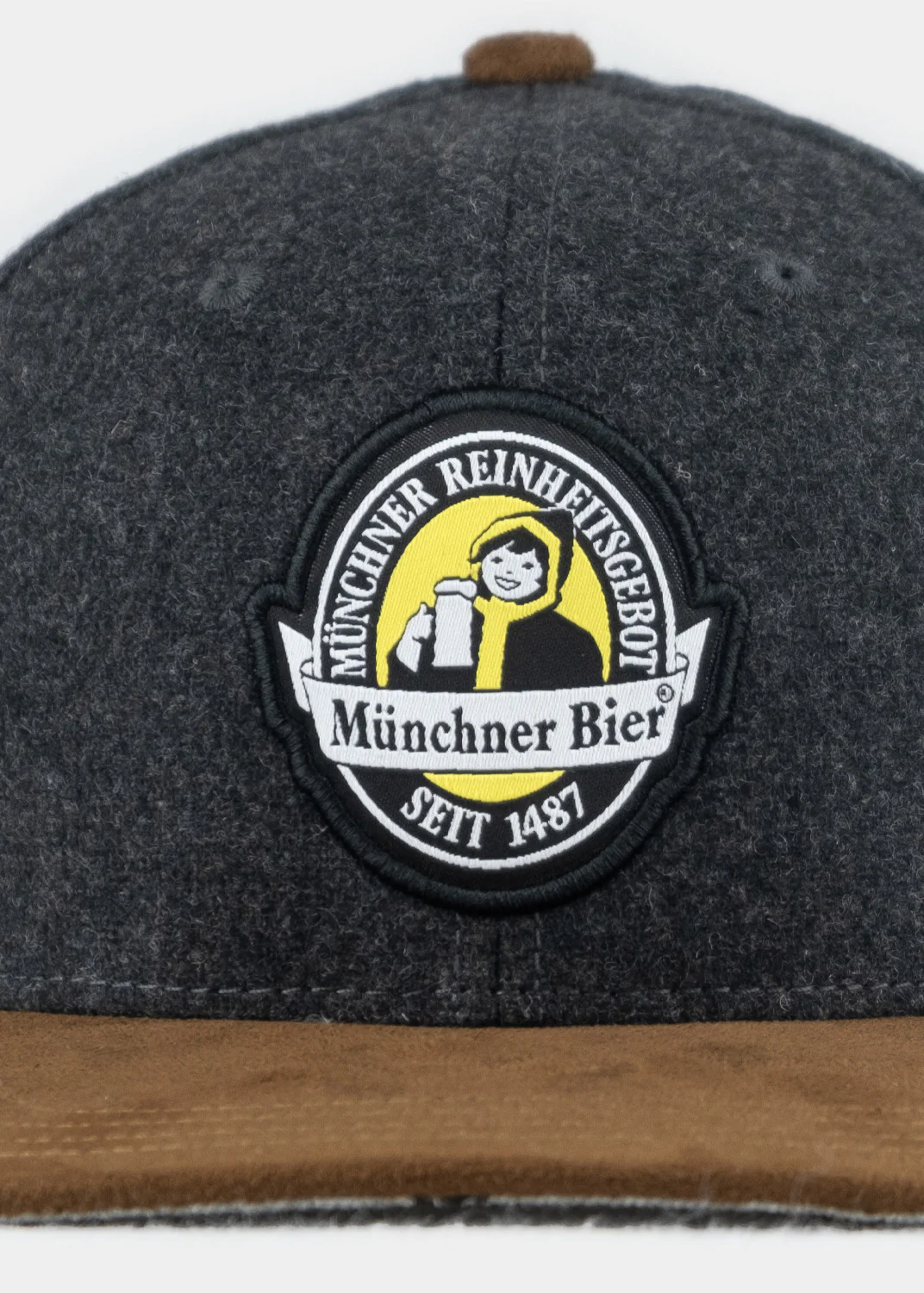 Cap "Münchner Bier" - dunkelgrau (Snapback) - Image 2