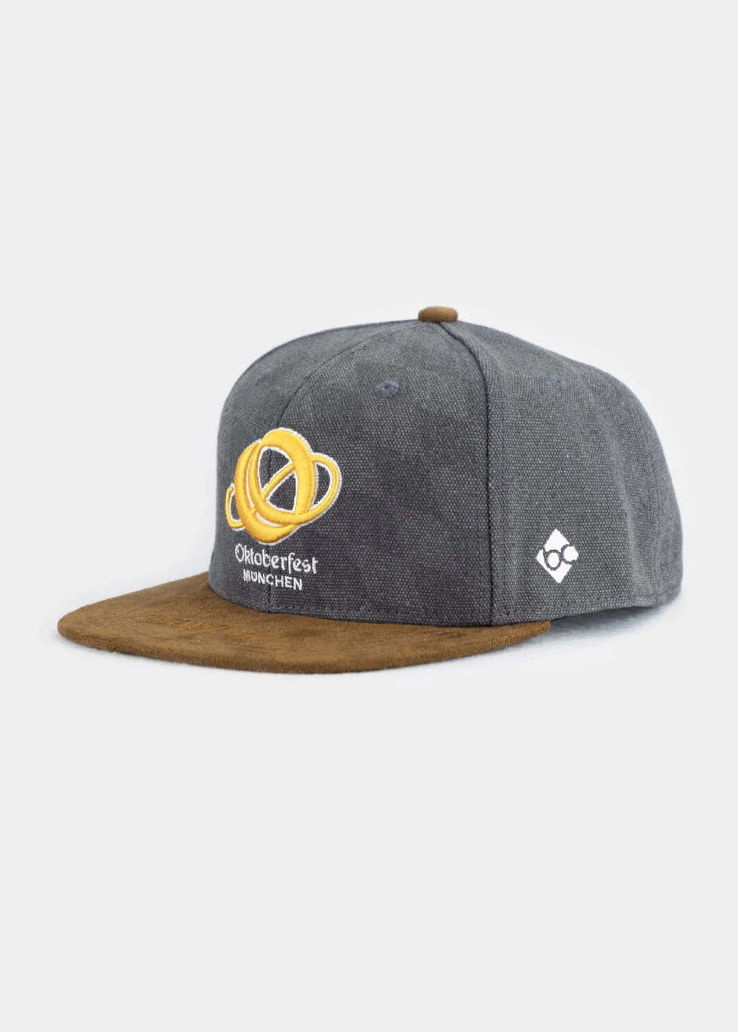 Cap "Oktoberfest München" - dunkelgrau (Snapback)