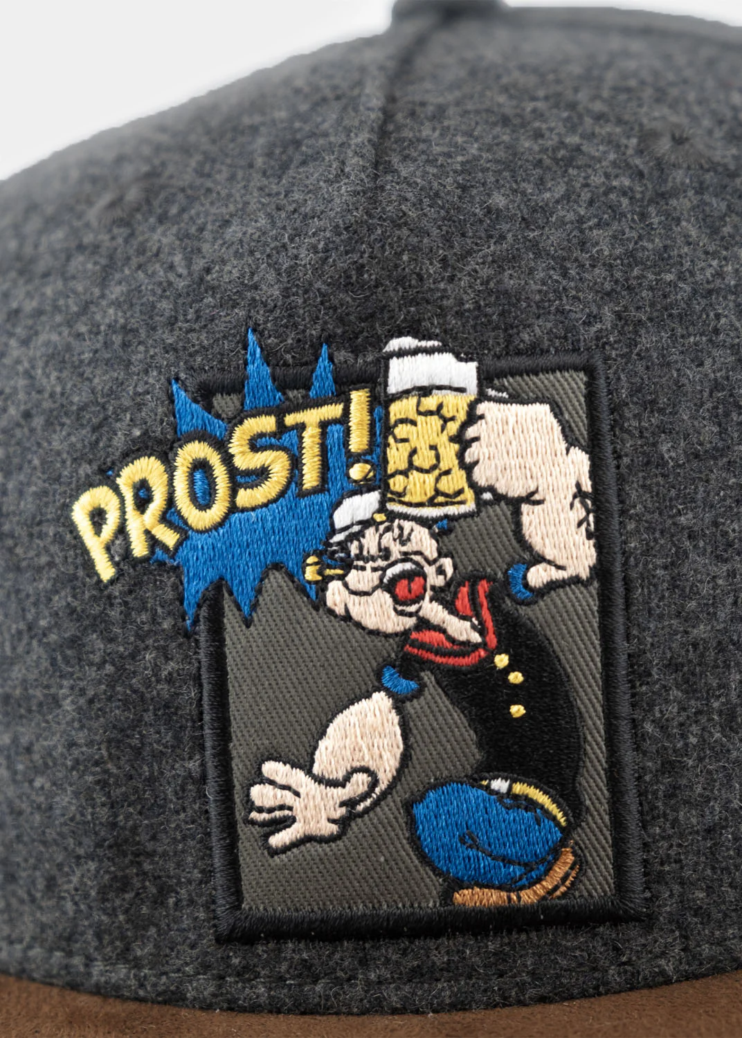 Cap "Popeye" - dunkelgrau (Snapback) - Image 3