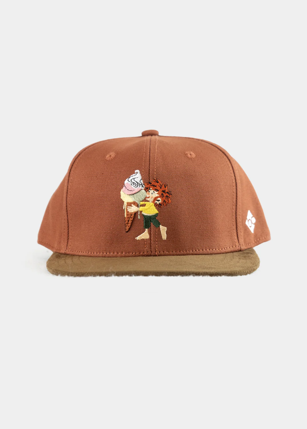 Cap "Pumuckl Schleckeis" - rostrot (Snapback) - Image 2
