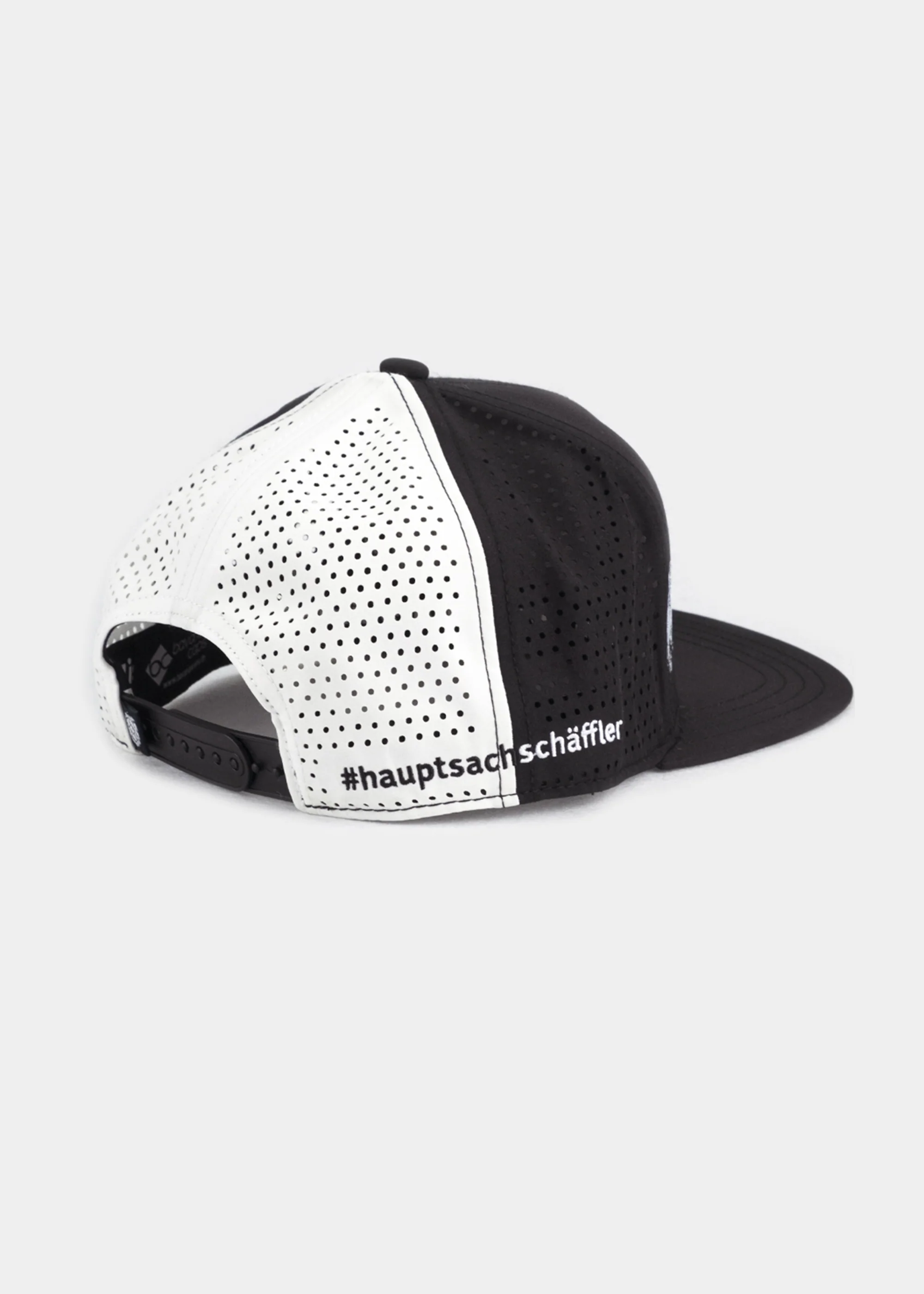Cap "Schäffler Outdoor" - schwarz/weiß (Snapback) - Image 3