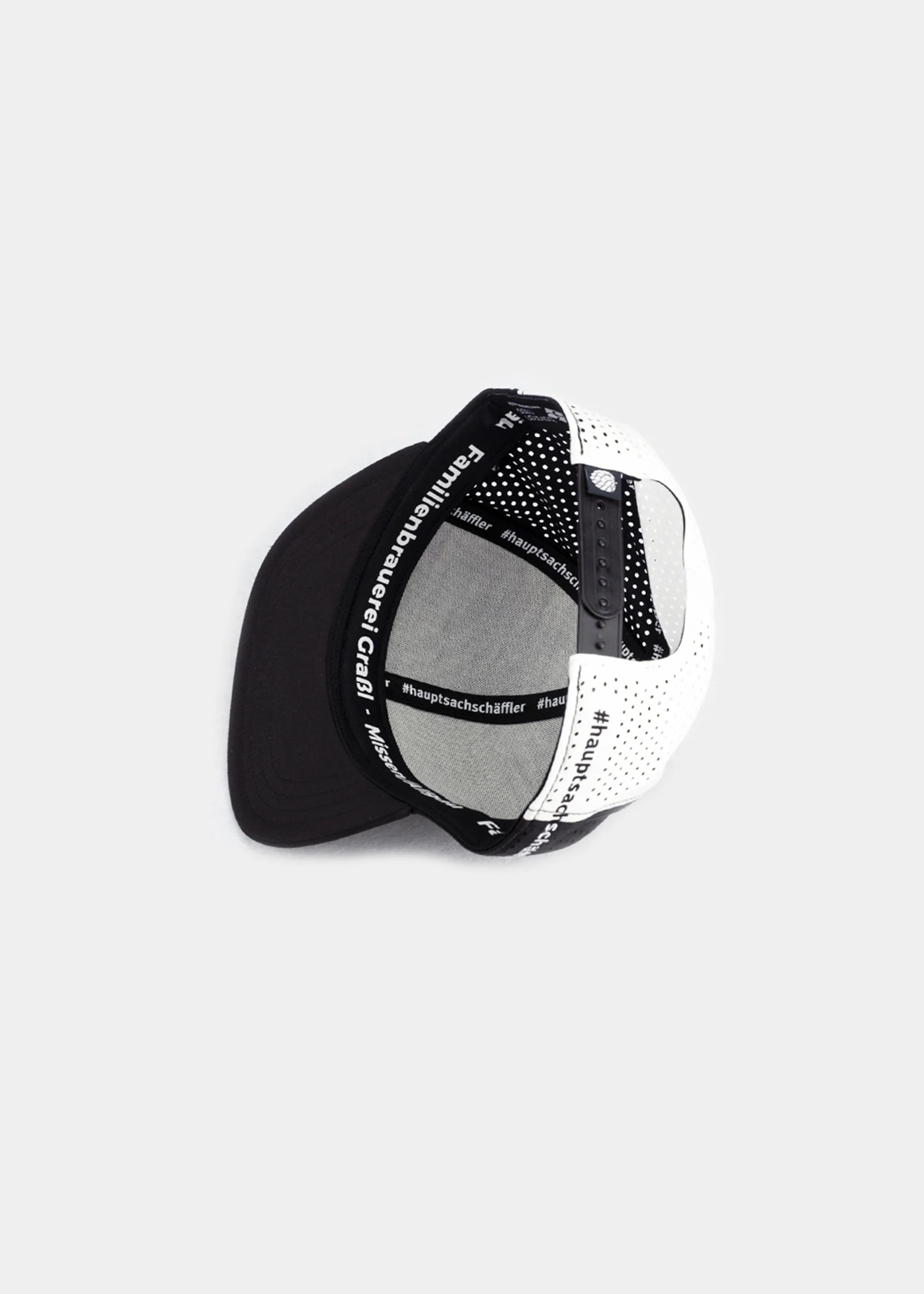 Cap "Schäffler Outdoor" - schwarz/weiß (Snapback) - Image 4