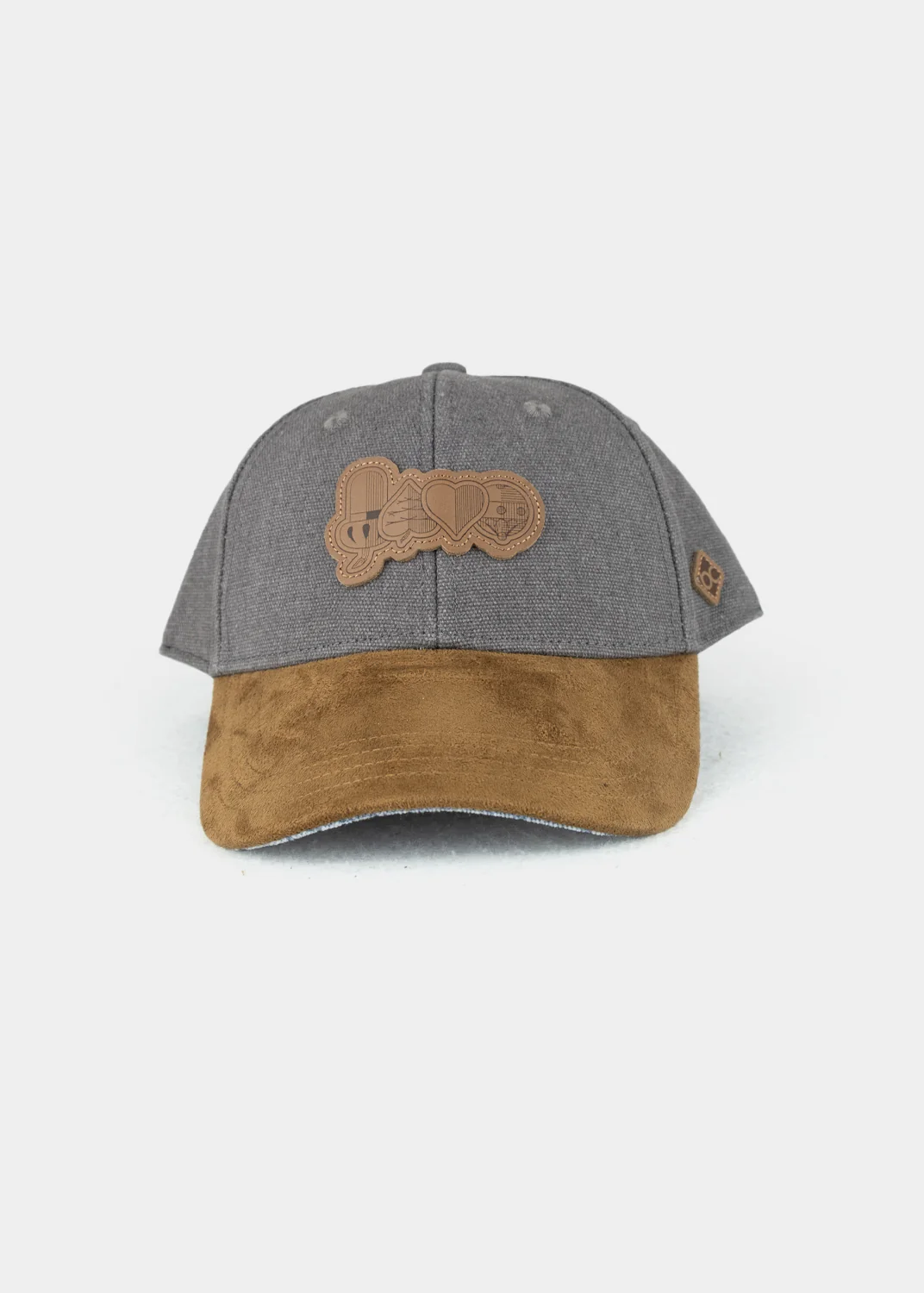 Cap "Schafkopf" - grau (Curved) - Image 2