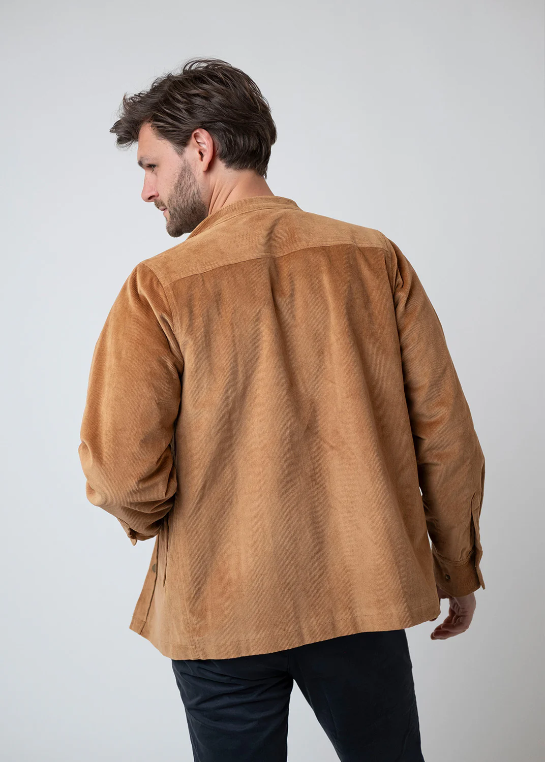 Hemdjacke "Hardkord" - braun - Image 5