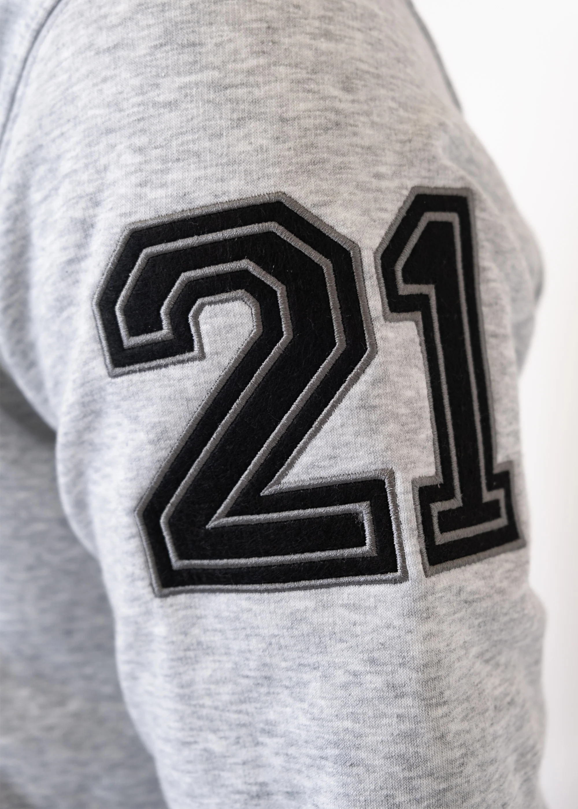 Hoodie "Eisblog" - grau - Image 3