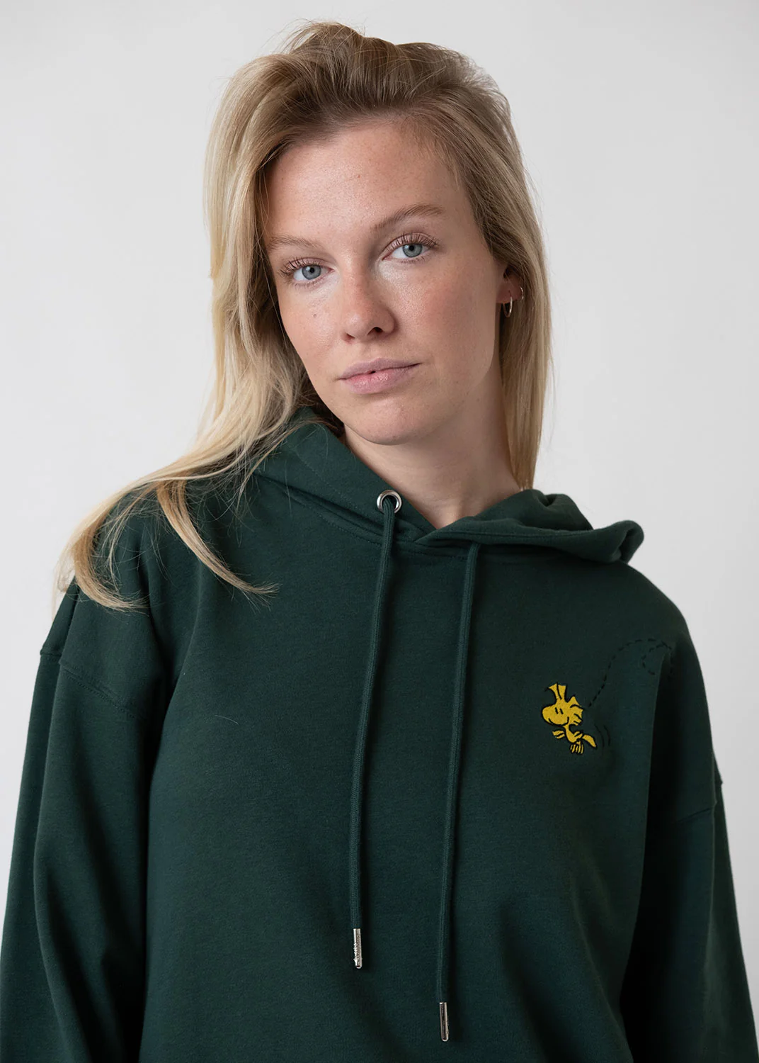 Hoodie "Peanuts: Ned mid mir" - dunkelgrün - Image 3