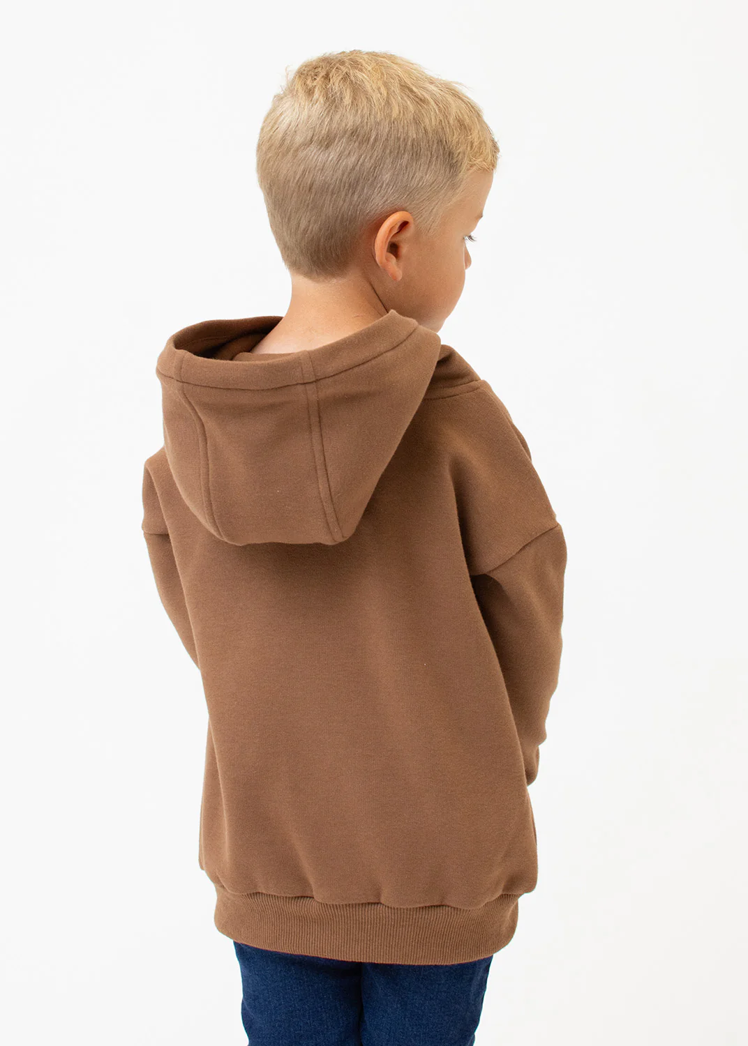 Hoodie "Tiger&Bär" - braun (Kinder) - Image 4