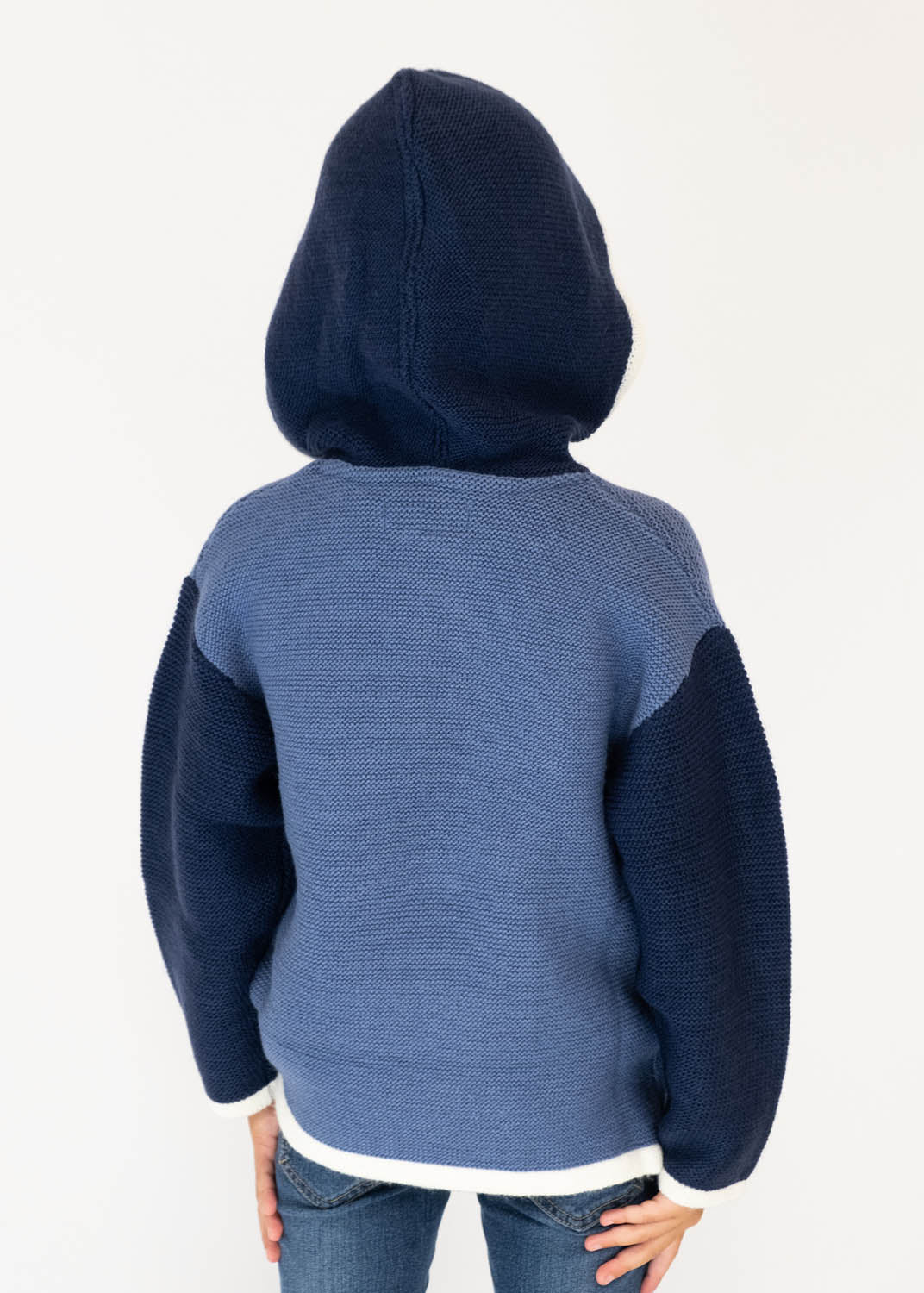 Janker-Hoodie "Fritzi" - dunkelblau, Kinder - Image 3