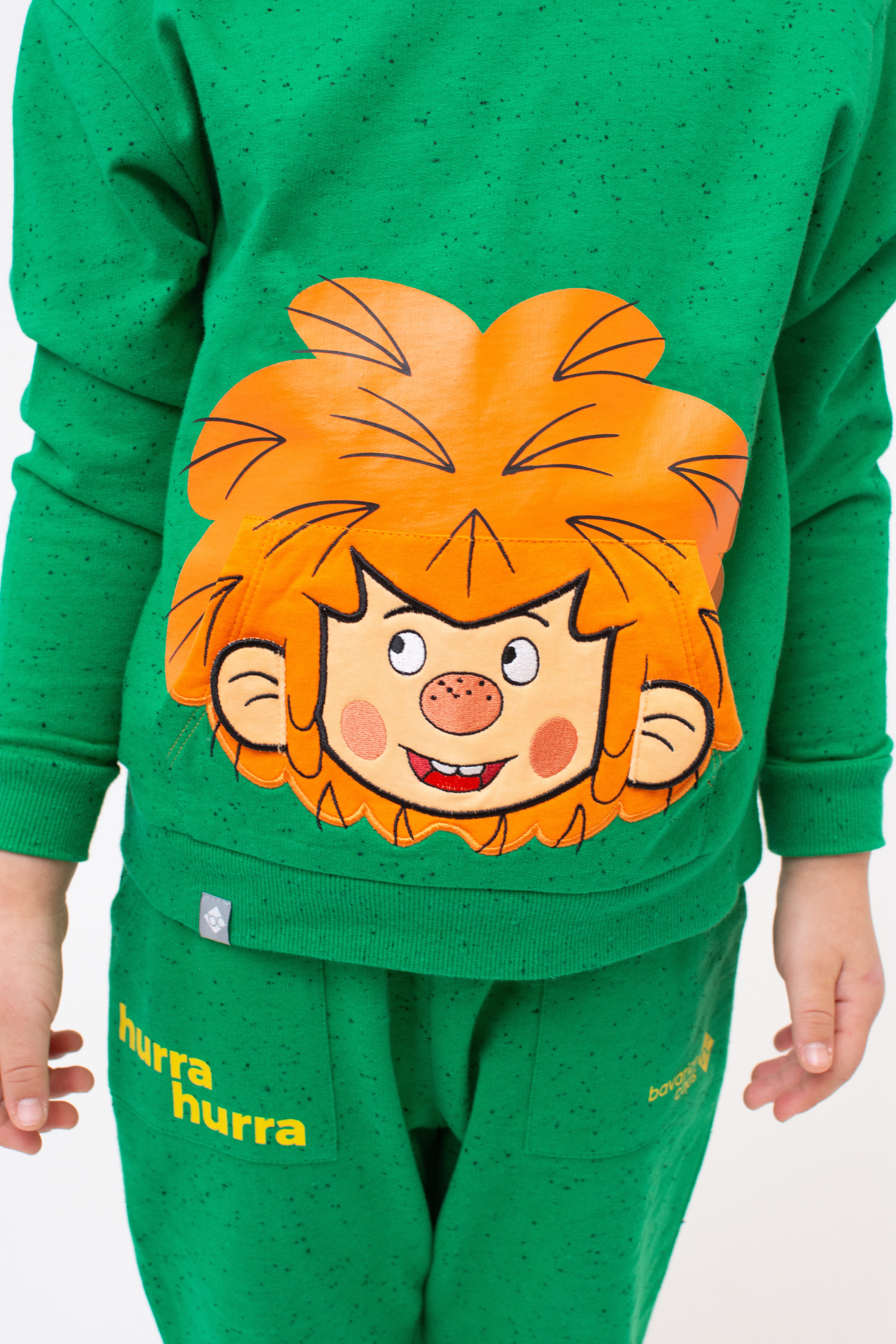 Jogging-Set "Pumuckl" - dunkelgrün (Kinder) - Image 3