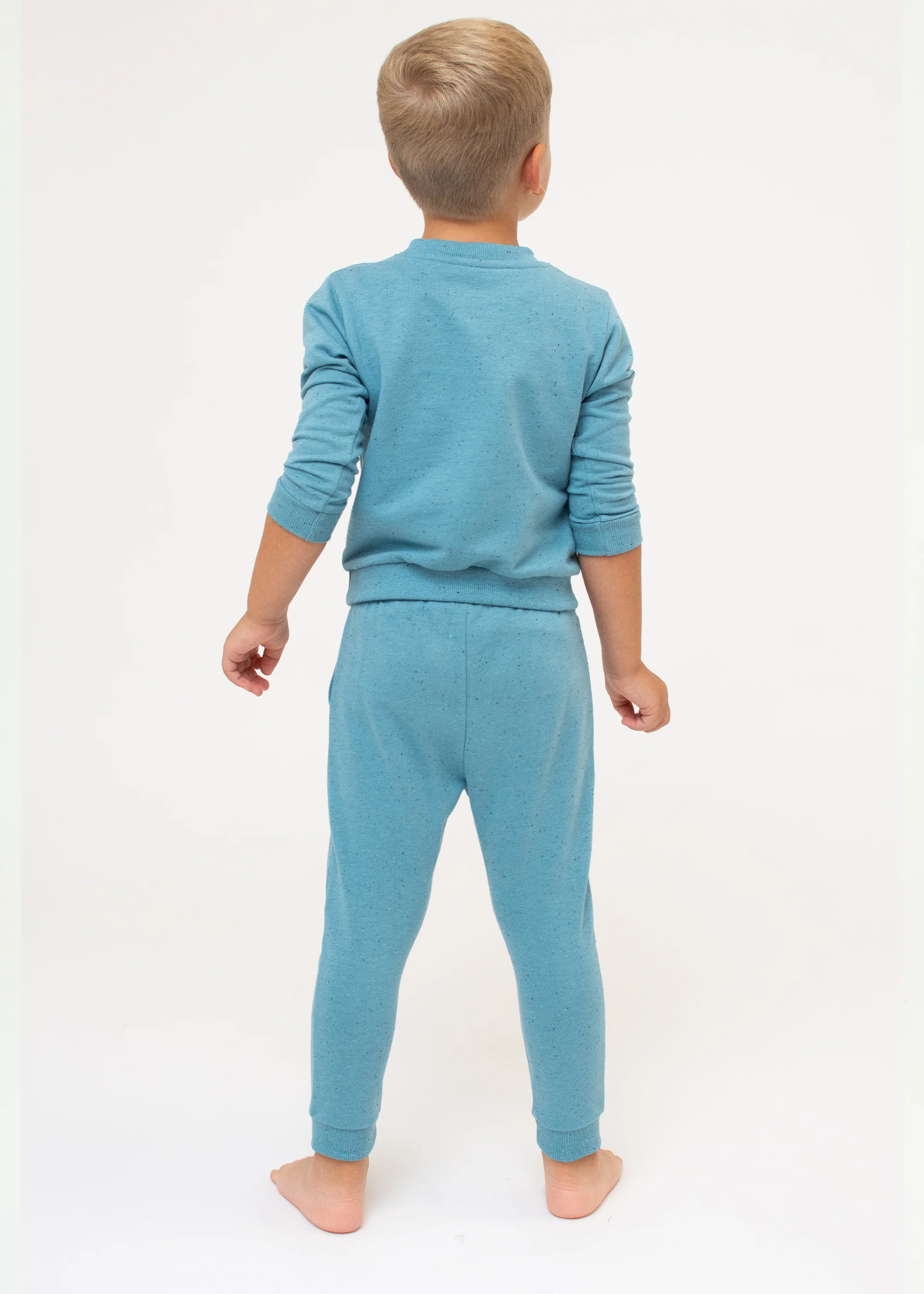 Jogging-Set "Waldfuchs" - blaugrau (Kinder) - Image 4