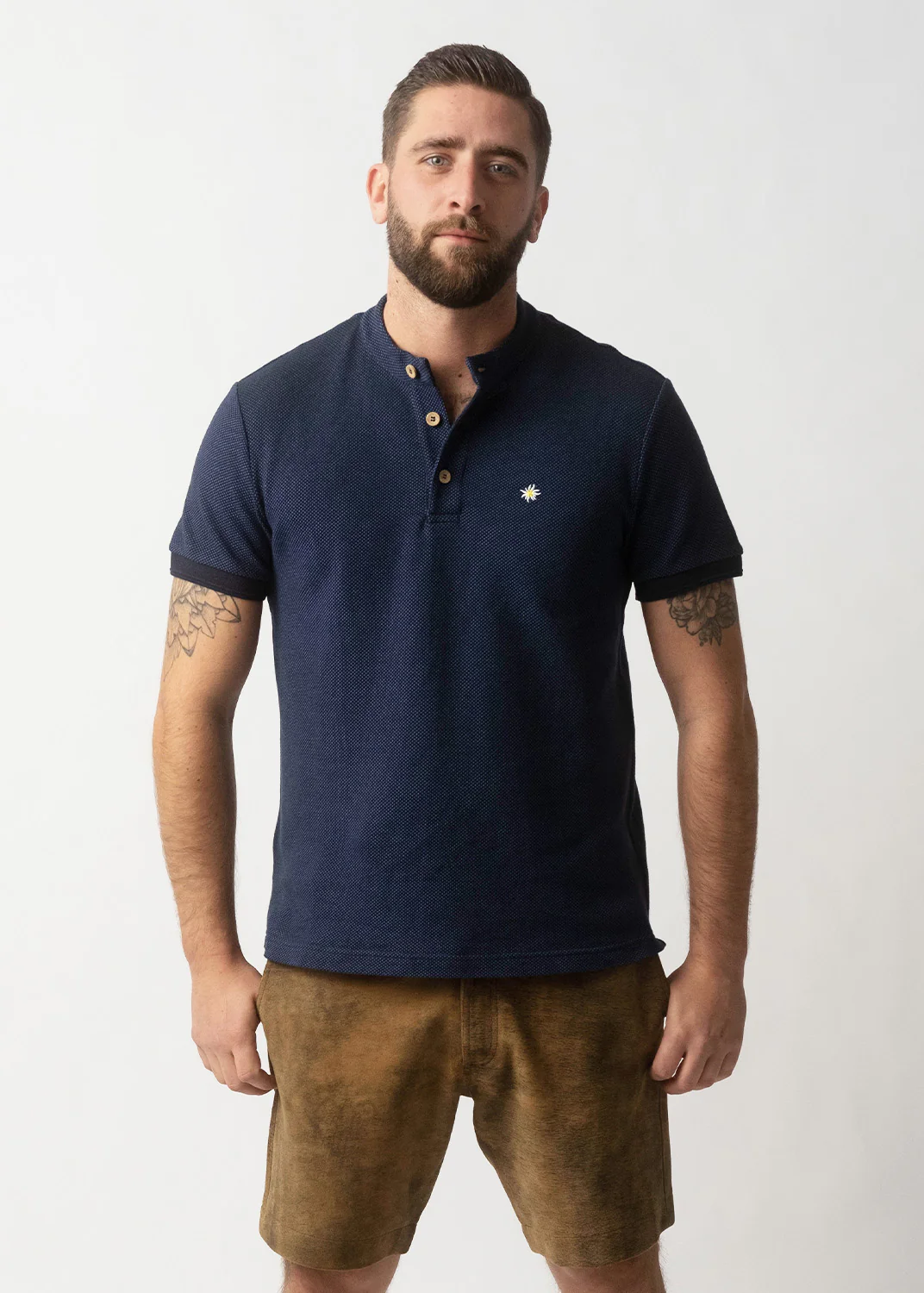 Poloshirt "Edelweiß Feinstrick" - Image 5
