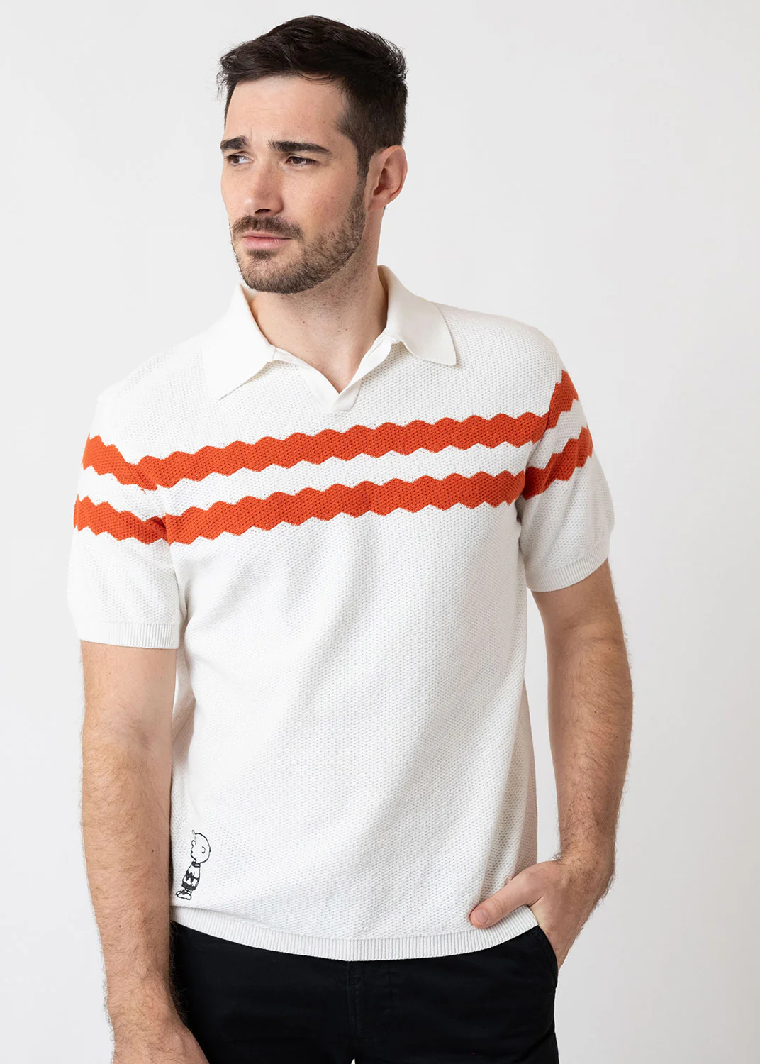 Poloshirt "Peanuts" - altweiß - Image 3