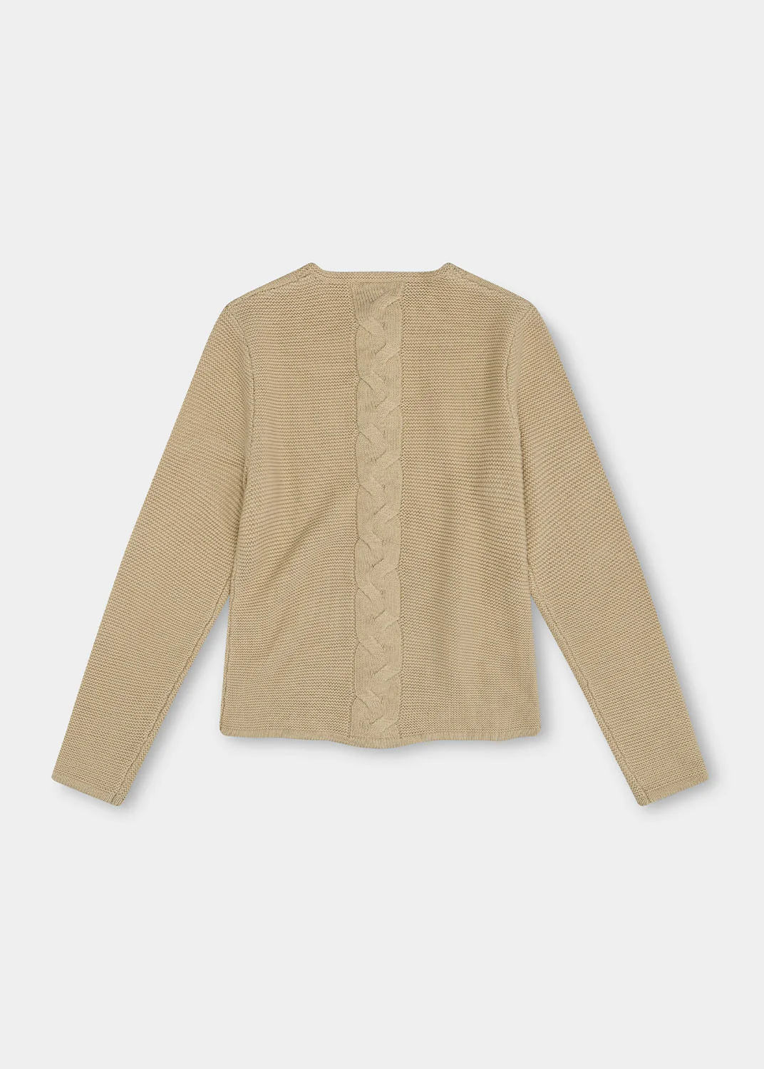 Strickjacke "Martha" - hellbraun - Image 6