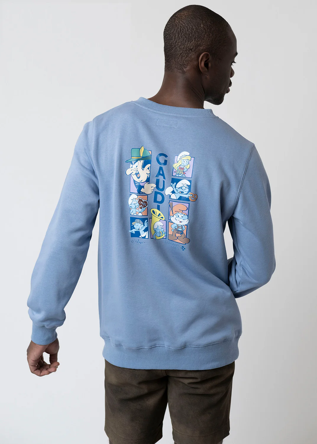 Sweater "Volksfestgaudi" - blaugrau - Image 3