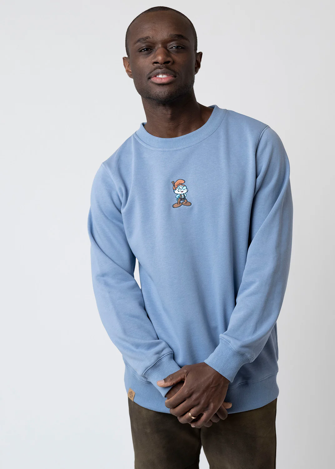 Sweater "Volksfestgaudi" - blaugrau - Image 4