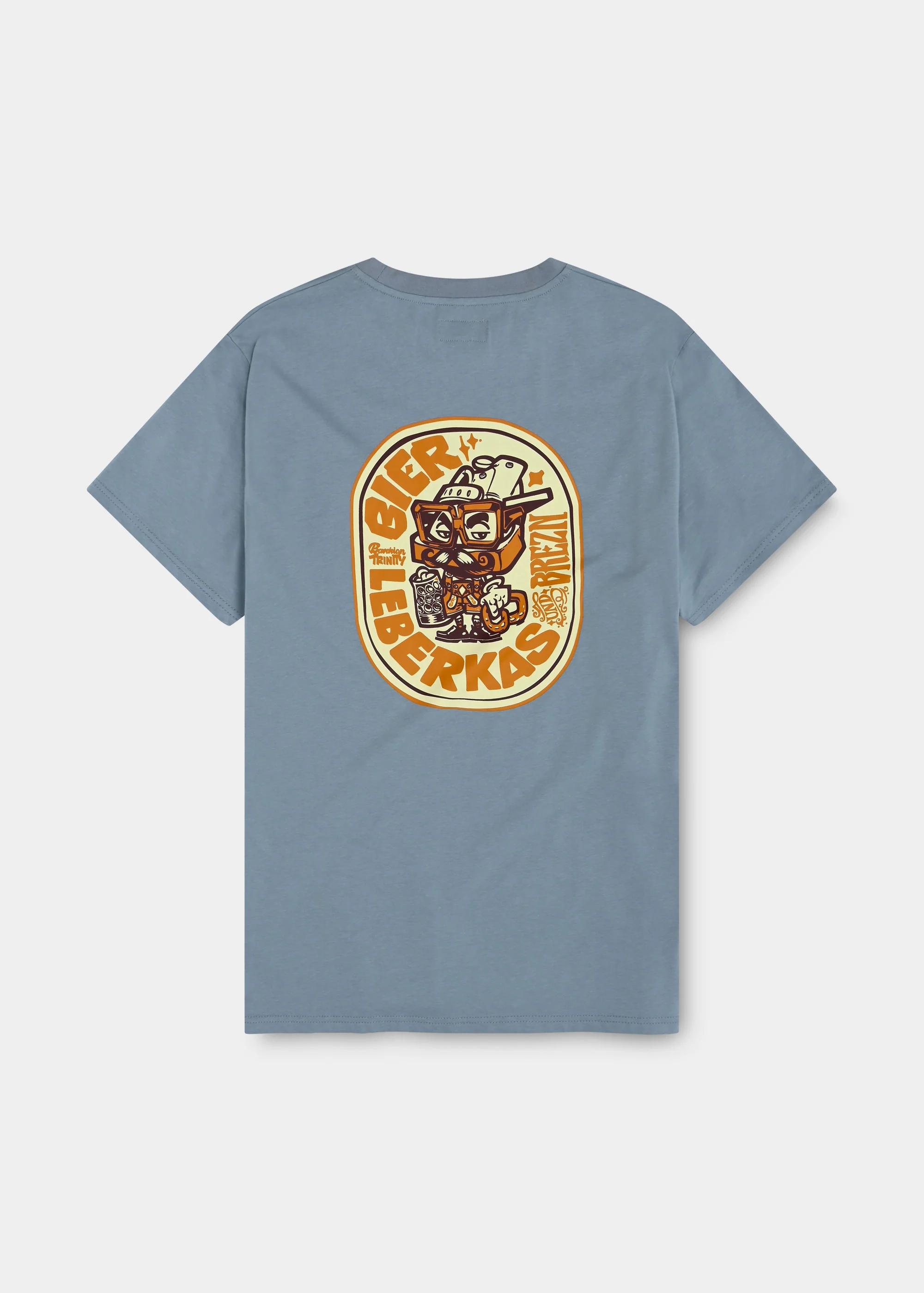 T-Shirt "Bavarian Trinity" - blaugrau