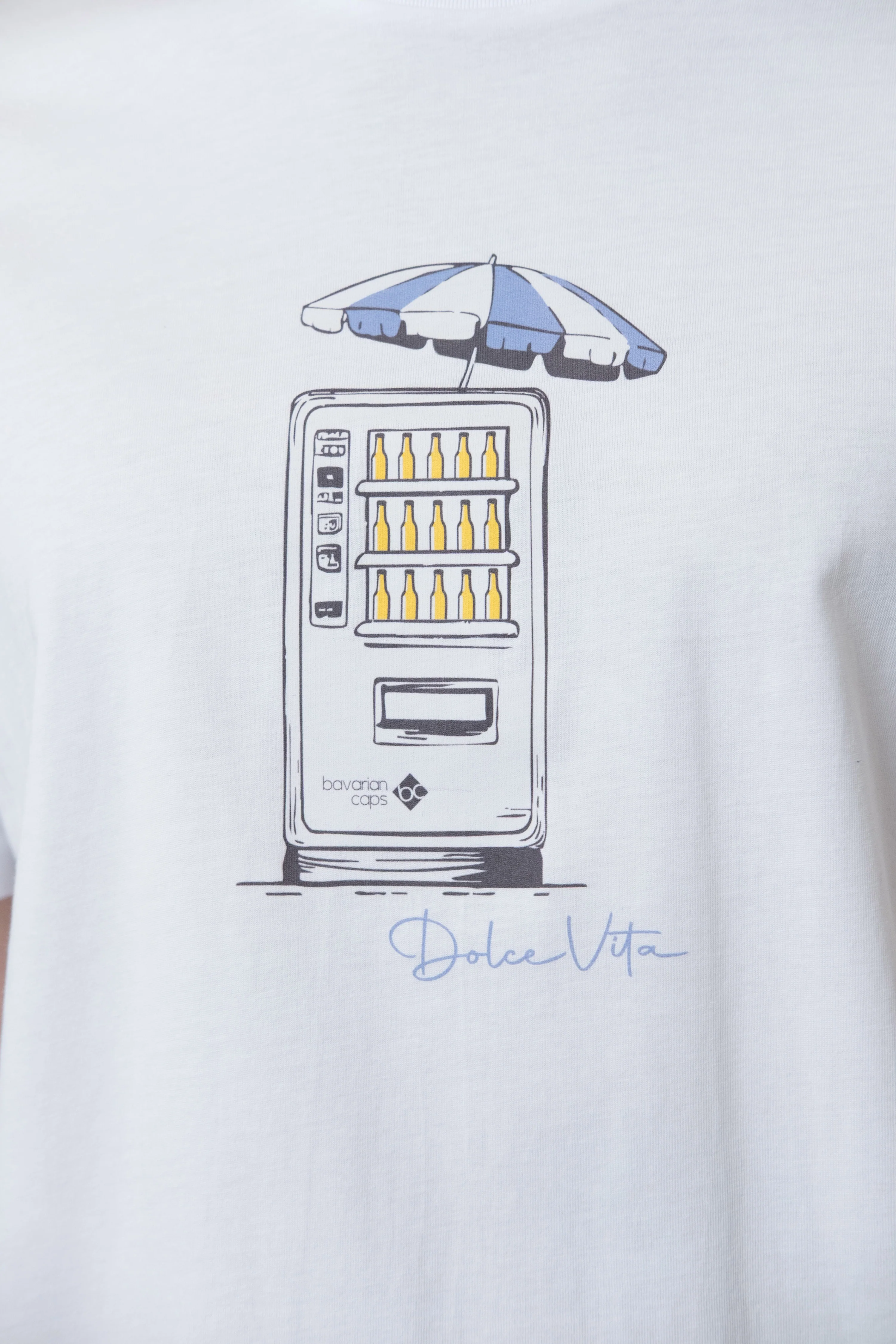 T-Shirt "Bierautomat" - weiß - Image 3