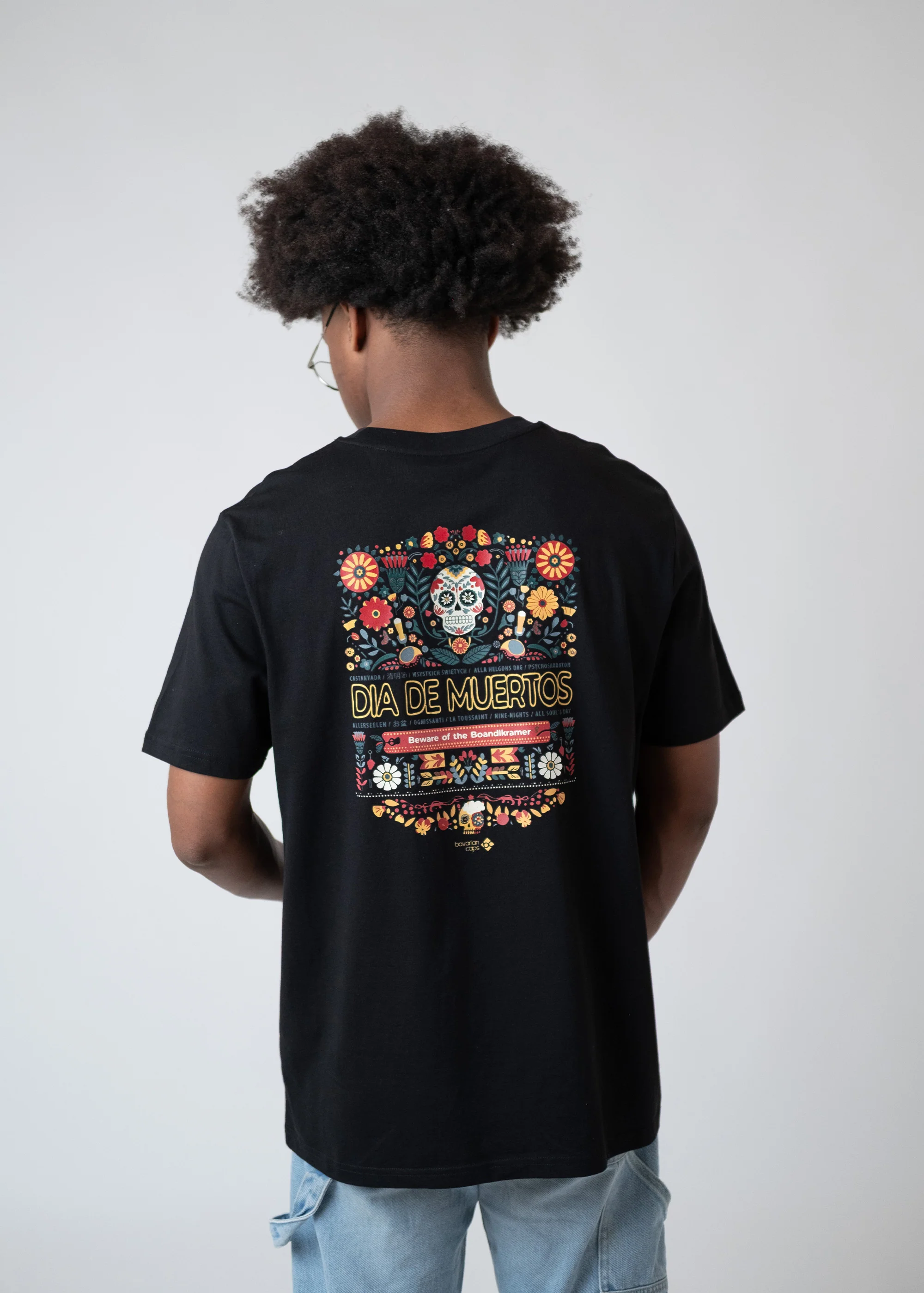 T-Shirt "Dia de muertos" - schwarz - Image 2