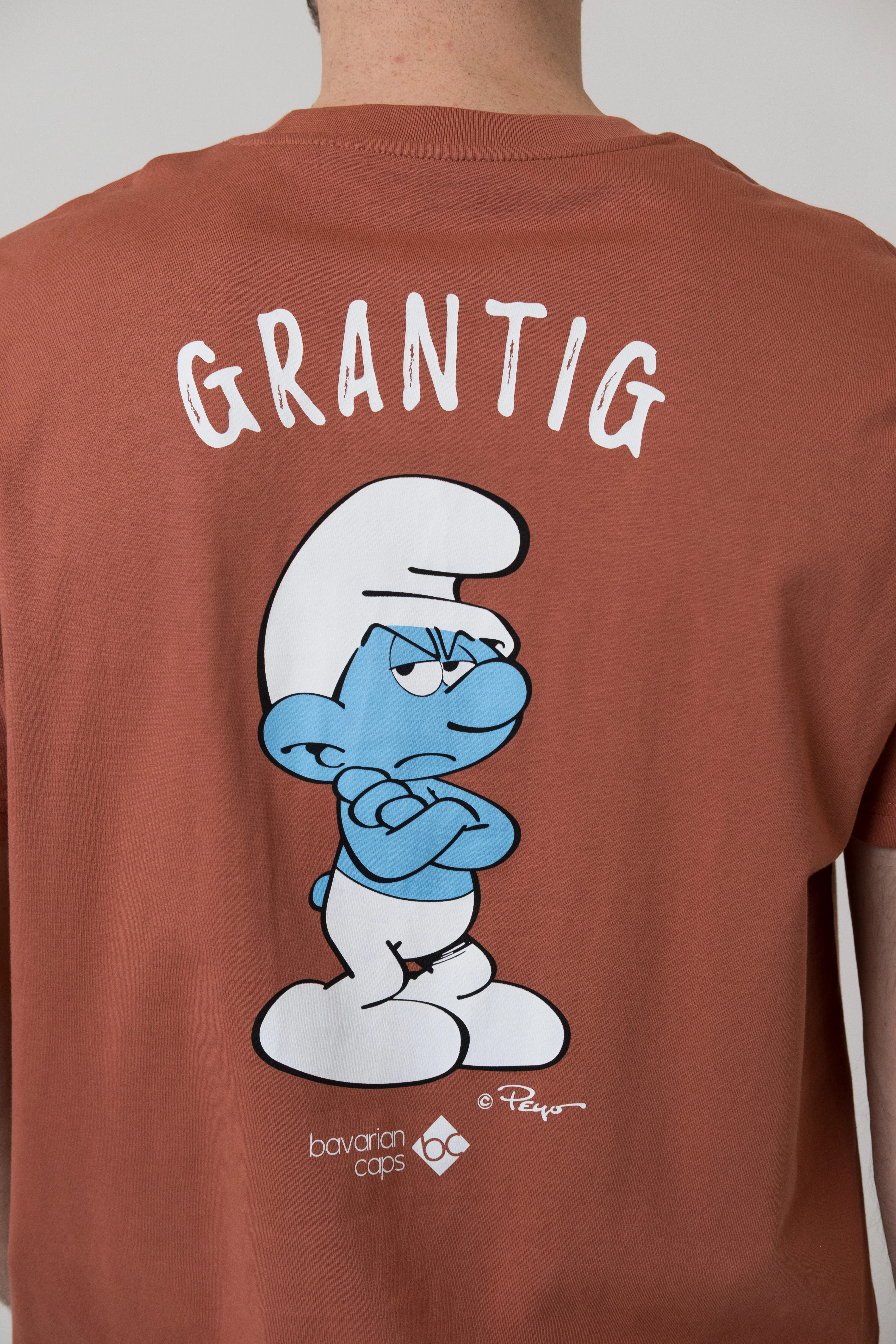 T-Shirt "Grantler Klub: Muffi" - rotbraun - Image 4