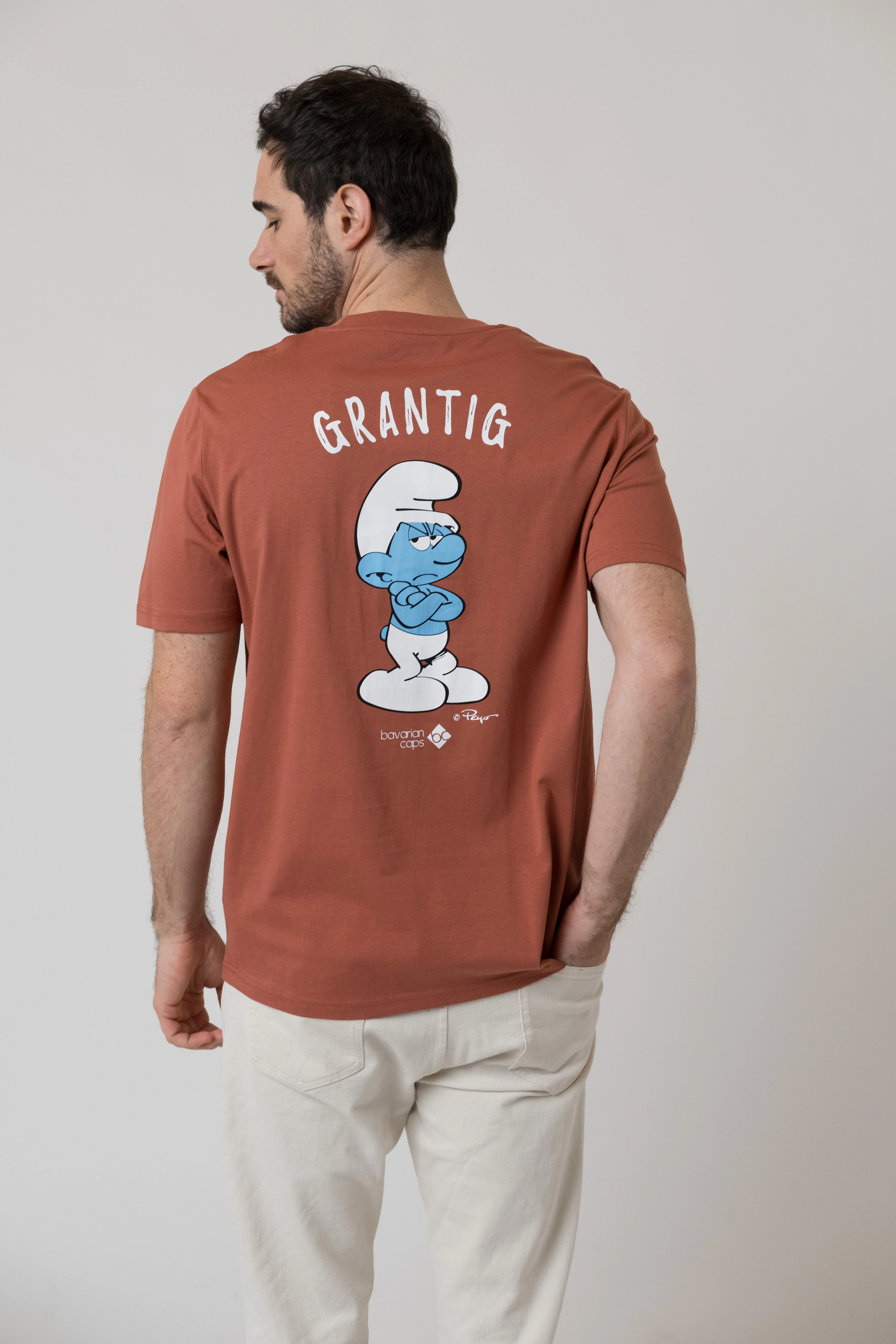 T-Shirt "Grantler Klub: Muffi" - rotbraun - Image 5