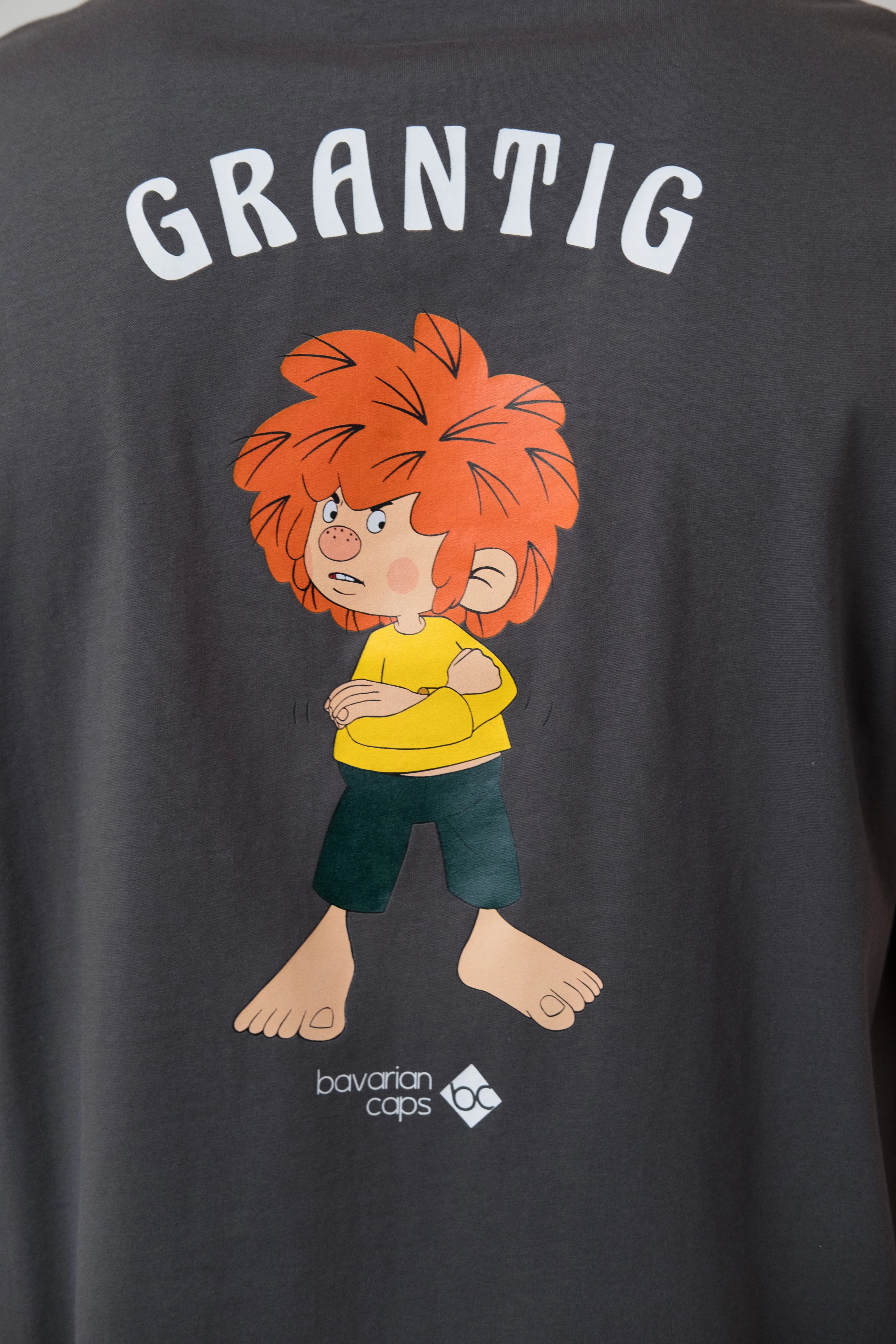 T-Shirt "Grantler Klub: Pumuckl" - dunkelgrau - Image 4