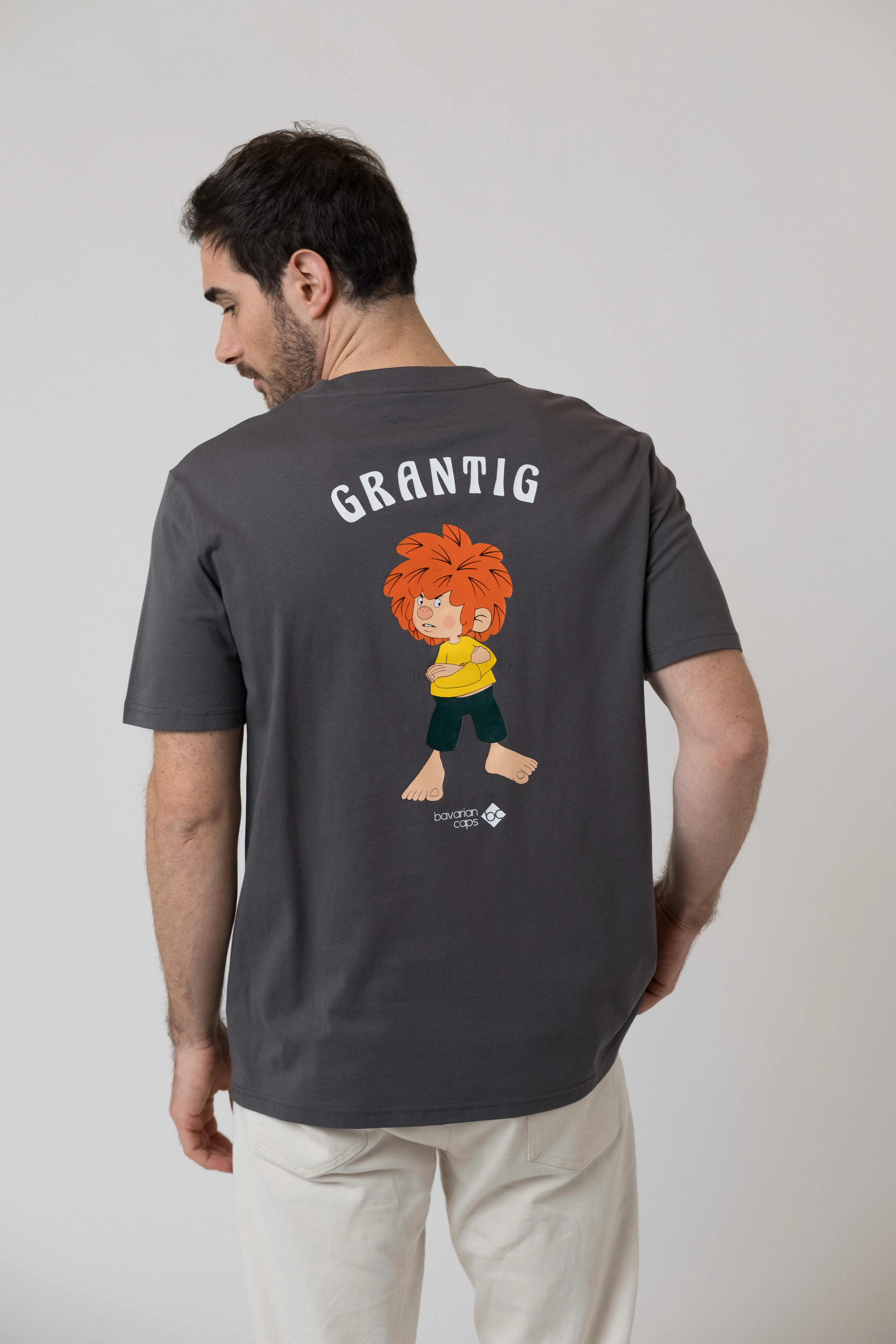 T-Shirt "Grantler Klub: Pumuckl" - dunkelgrau - Image 5