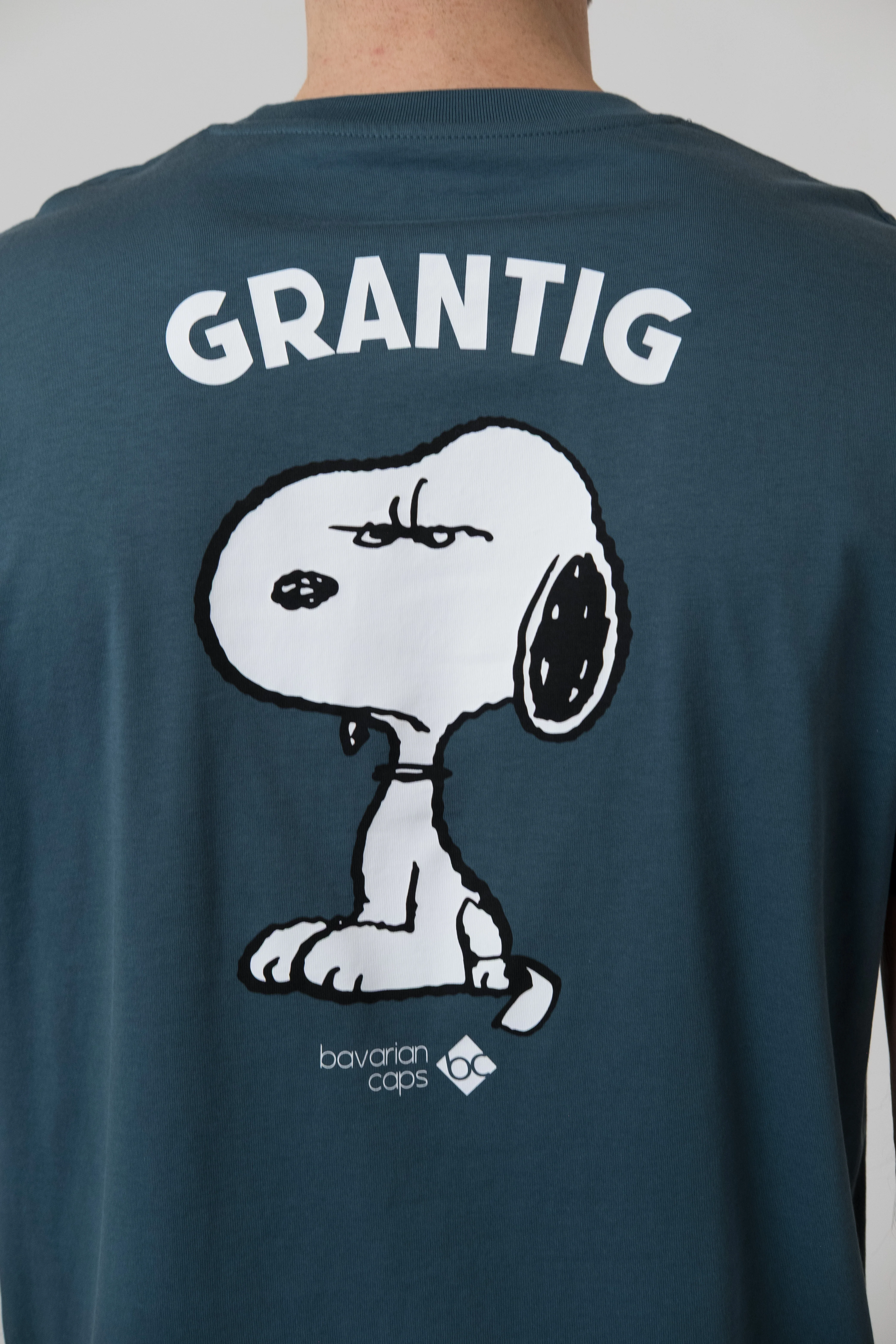 T-Shirt "Grantler Klub: Snoopy" - blaugrau - Image 4