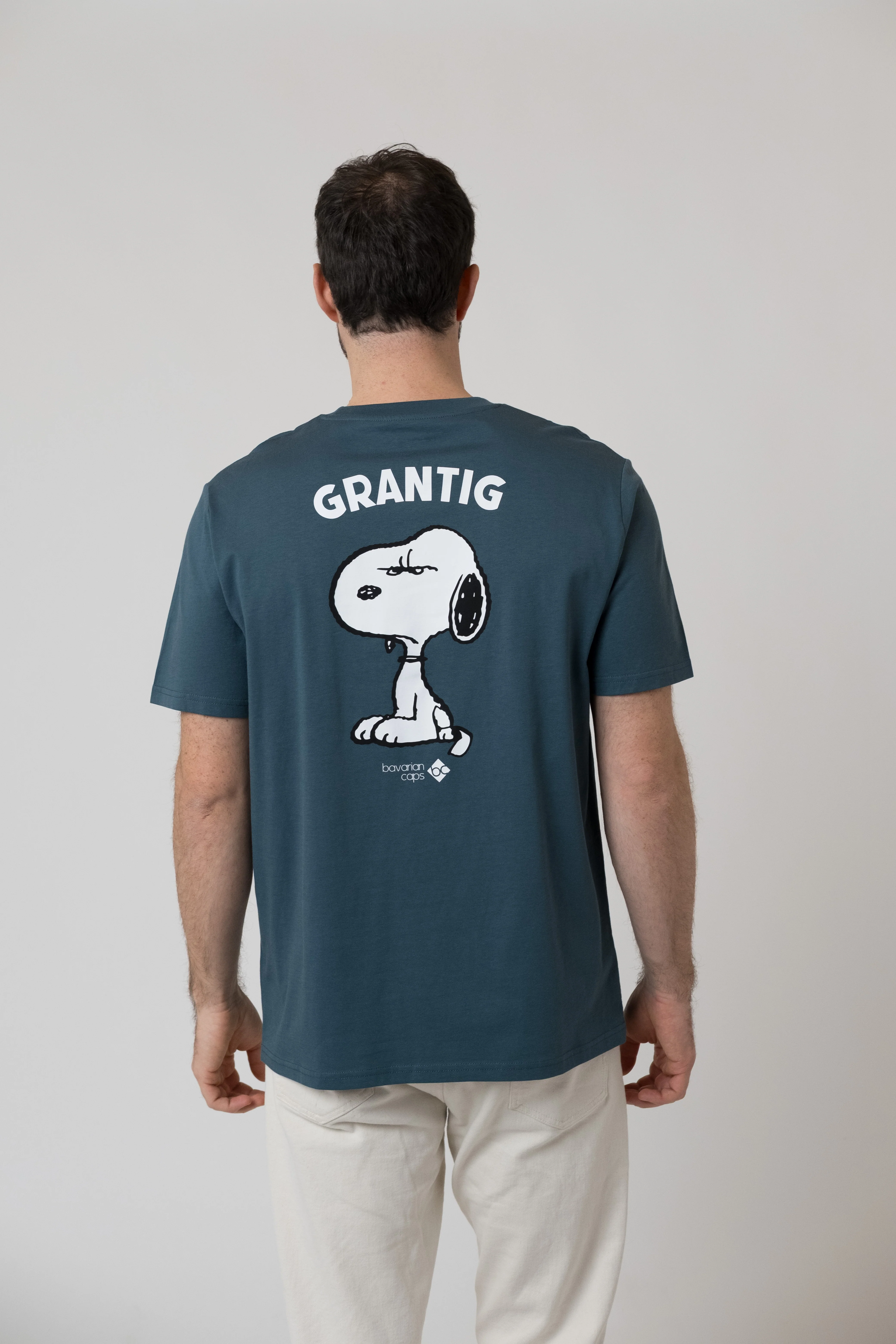 T-Shirt "Grantler Klub: Snoopy" - blaugrau - Image 5
