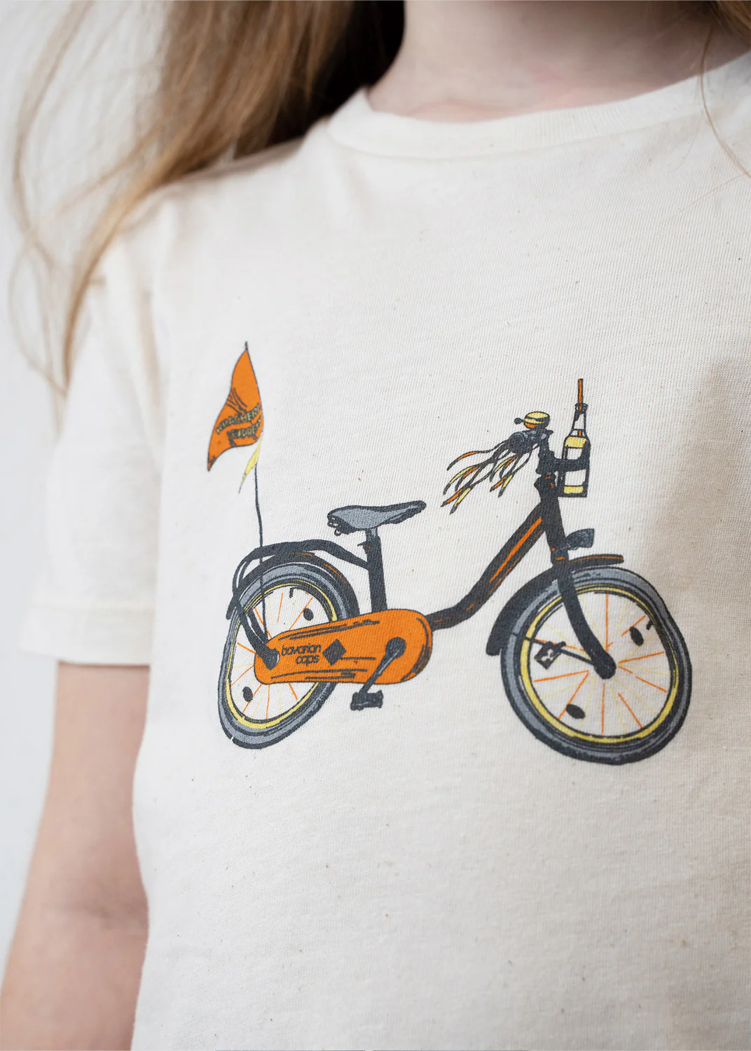 T-Shirt "Kracherlexpress" - naturcreme (Kinder) - Image 4
