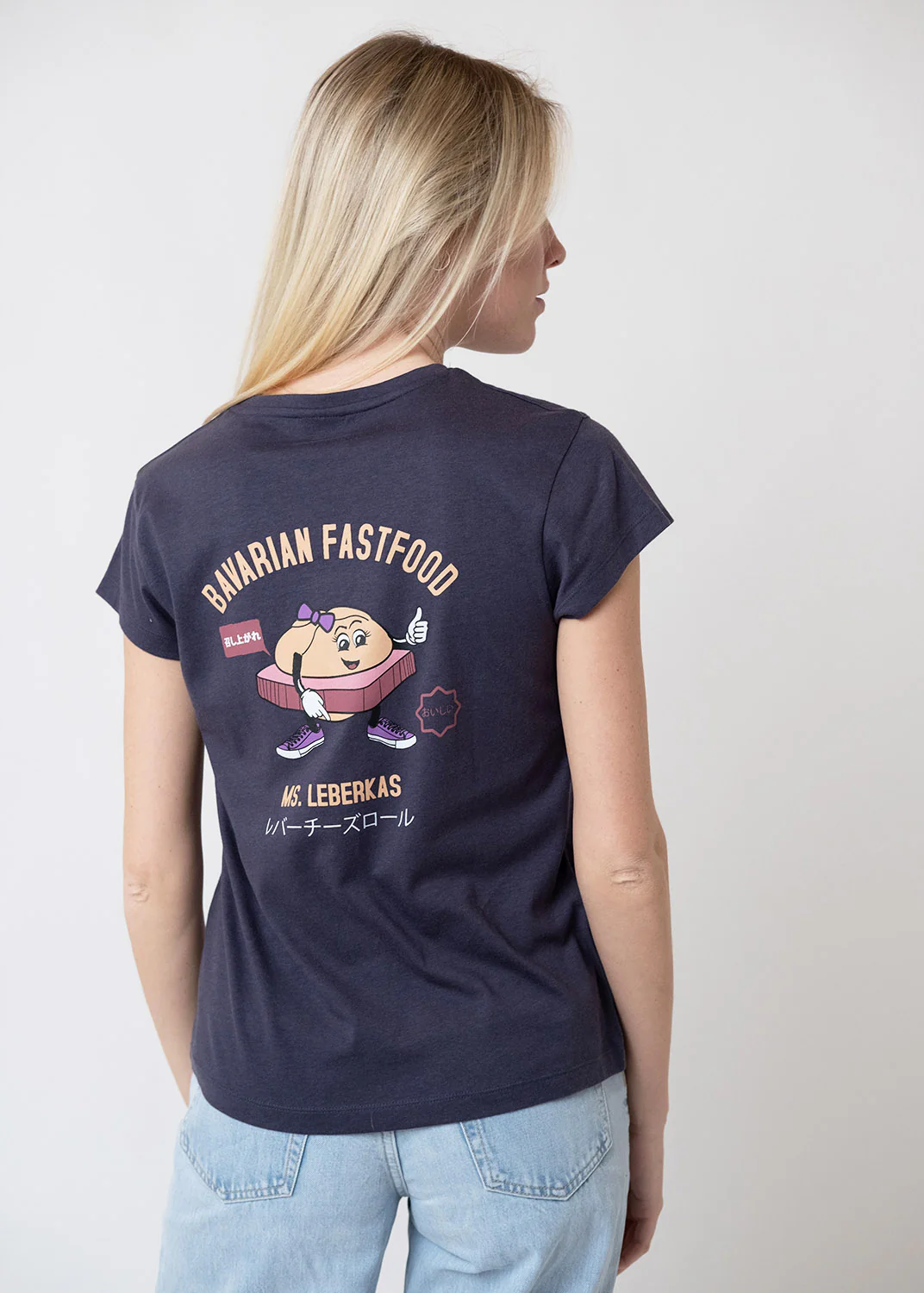 T-Shirt "Ms. Leberkas" - anthrazit - Image 2