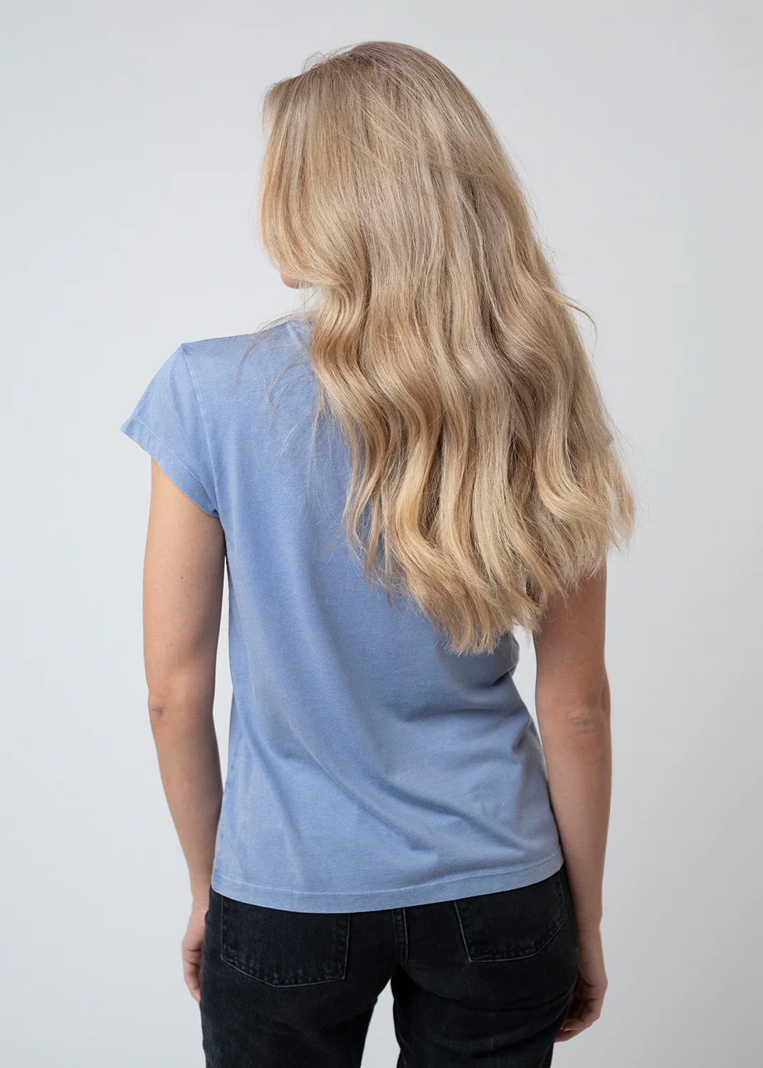 T-Shirt "Oh wie schön ist Bavaria" - hellblau (Damen) - Image 4
