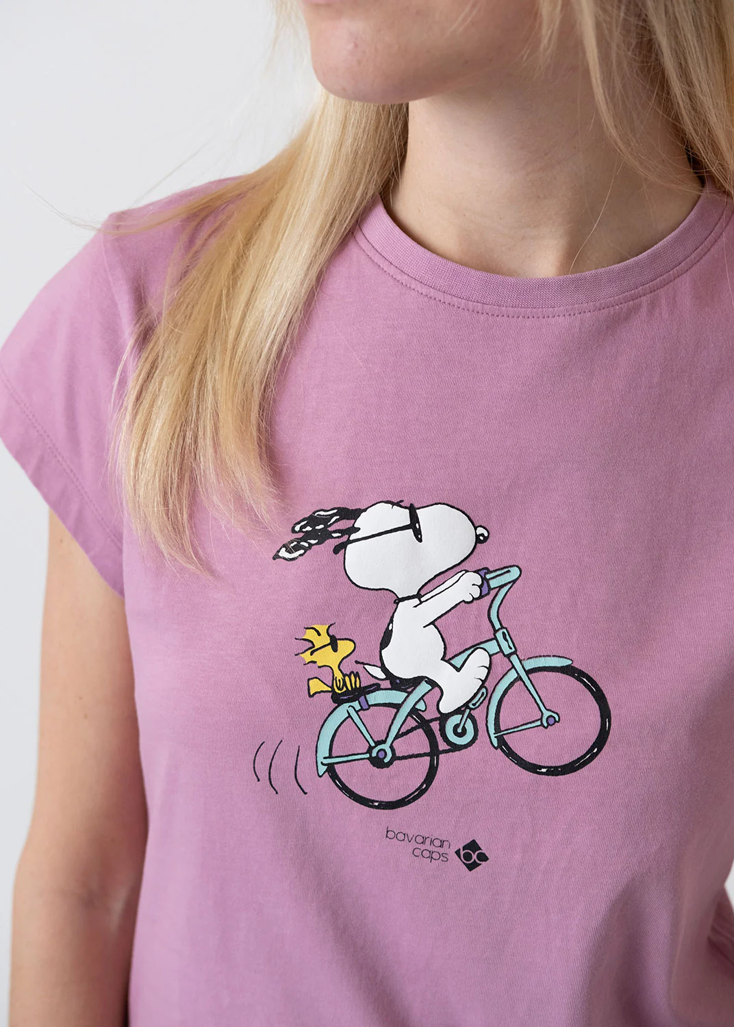 T-Shirt "Peanuts: Radln" - wildrose - Image 3