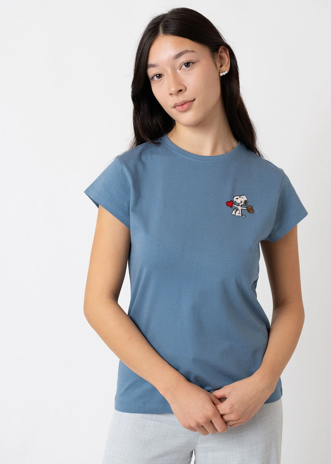 T-Shirt "Peanuts: Snoopy" - dunkelblau - Image 2
