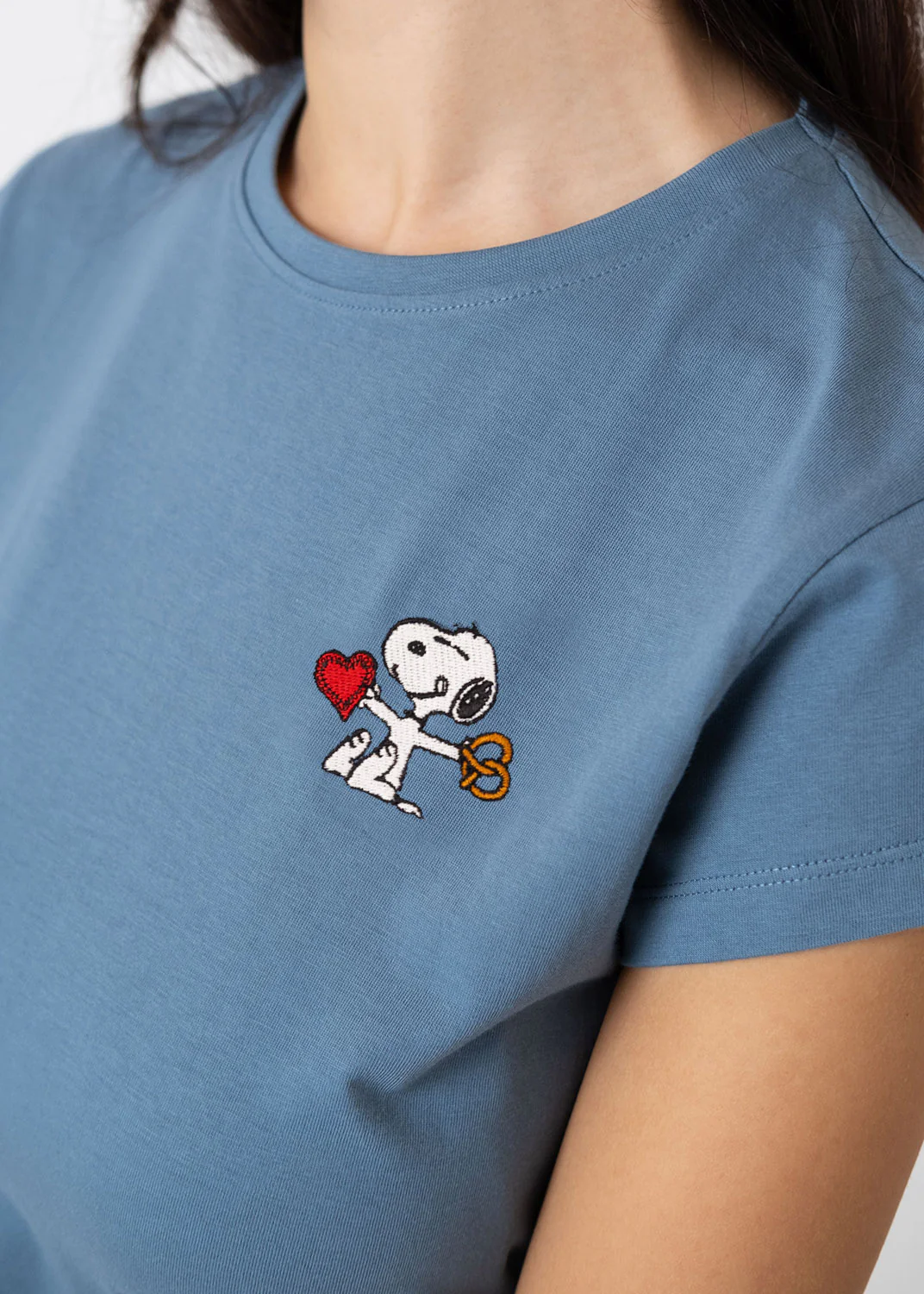T-Shirt "Peanuts: Snoopy" - dunkelblau - Image 3