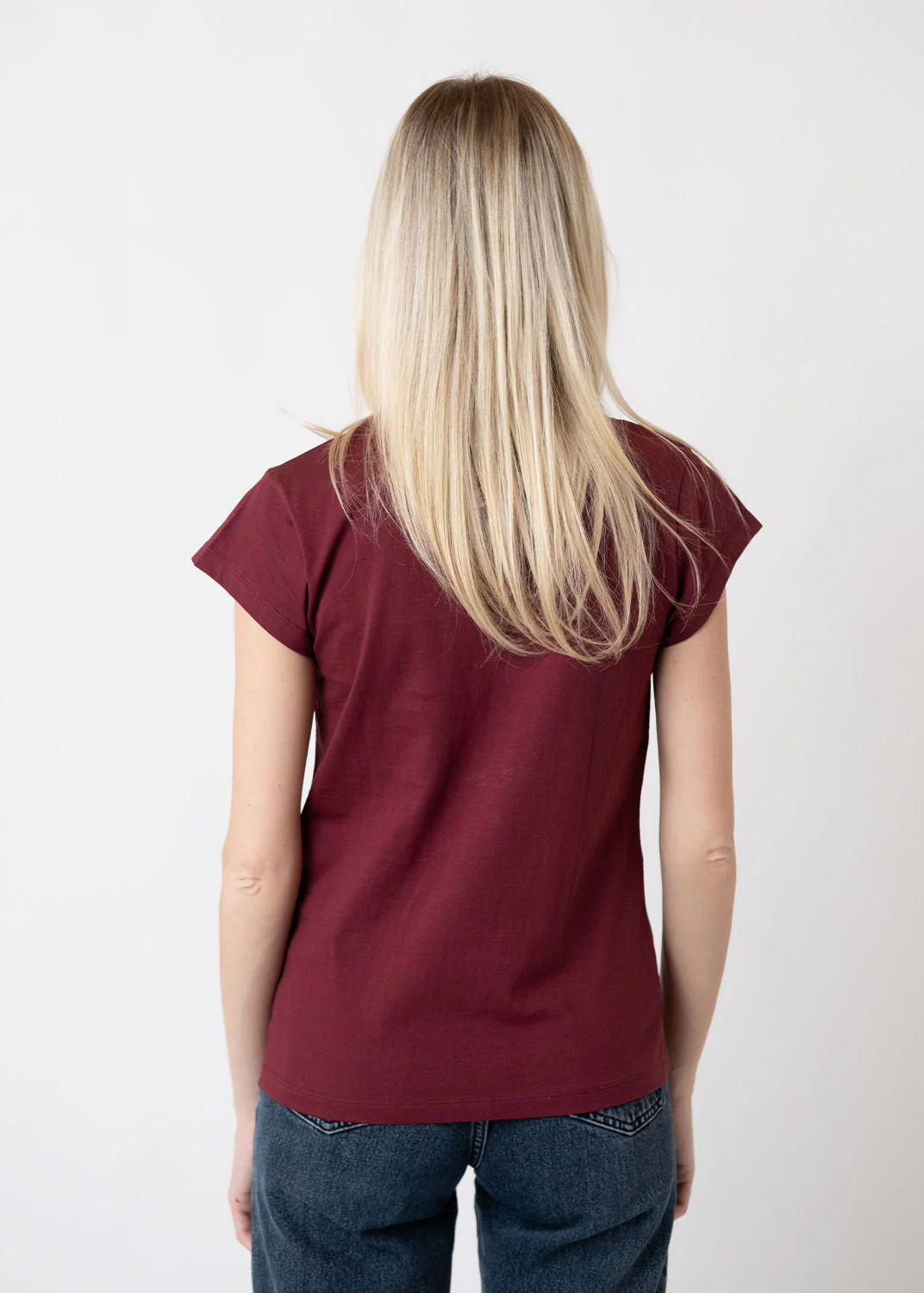 T-Shirt "Pippi Langstrumpf" - weinrot - Image 4