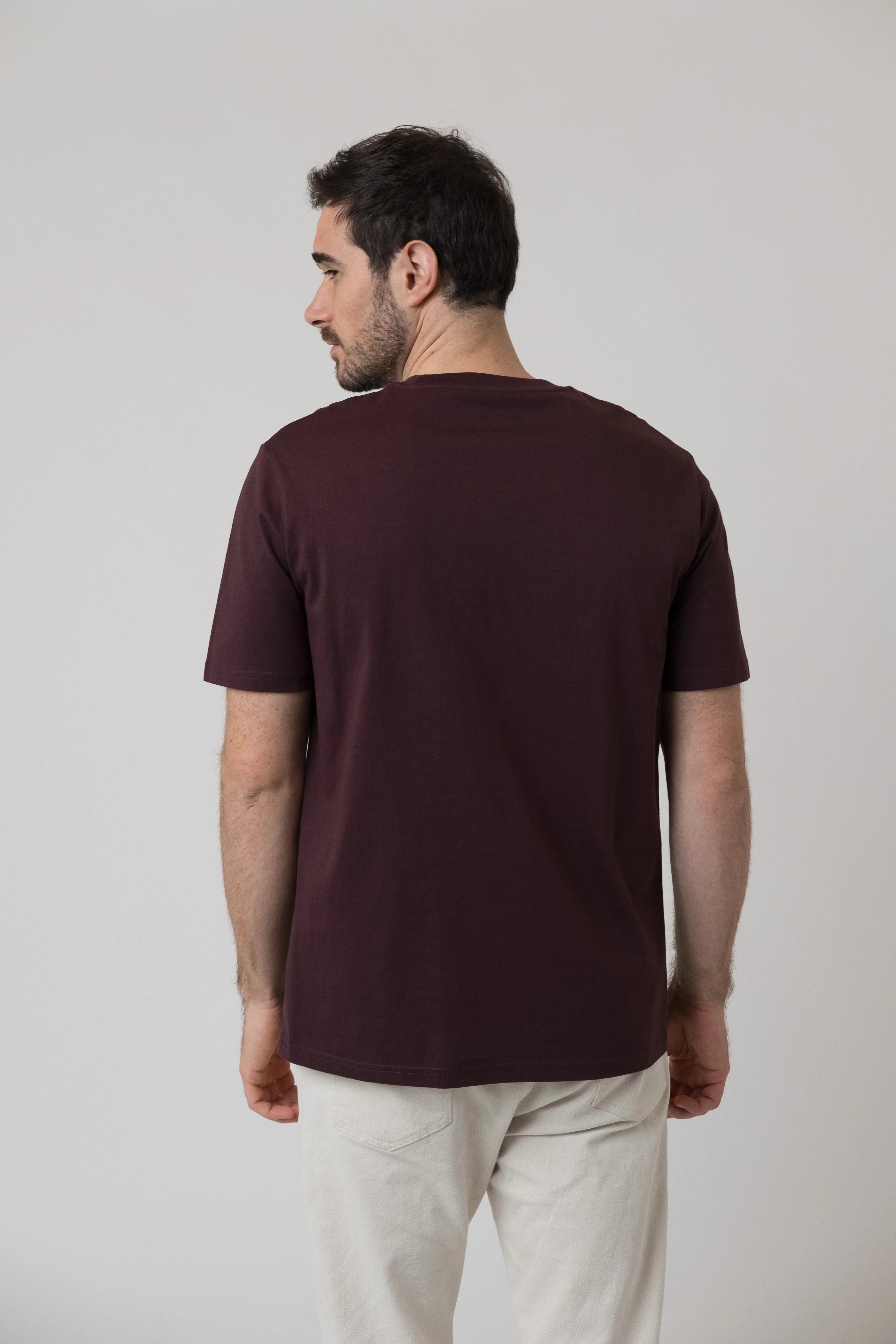 T-Shirt "Pumuckl Edelweiß" - marone - Image 5