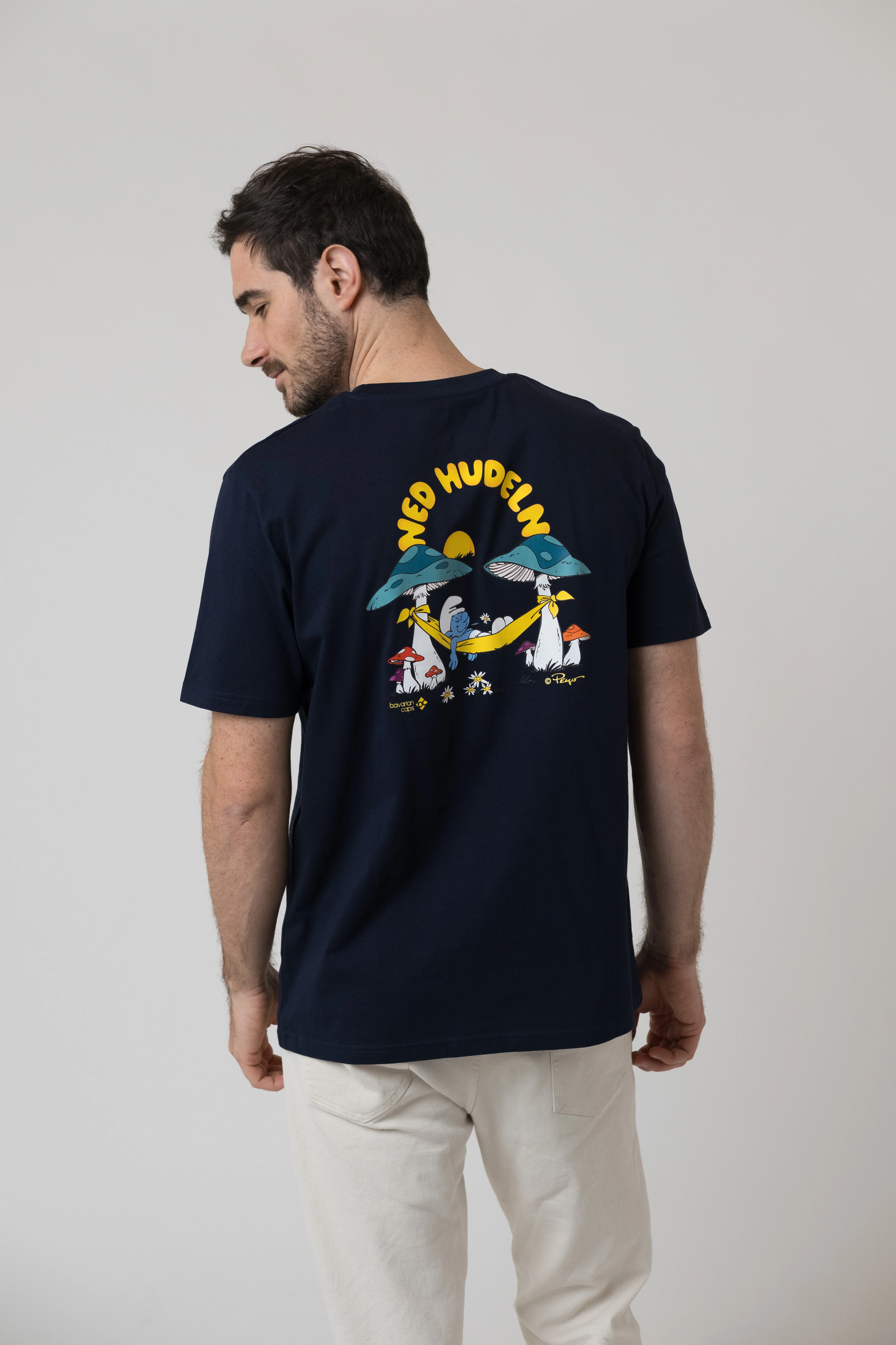 T-Shirt "Schlümpfe: Ned Hudeln" - dunkelblau - Image 5